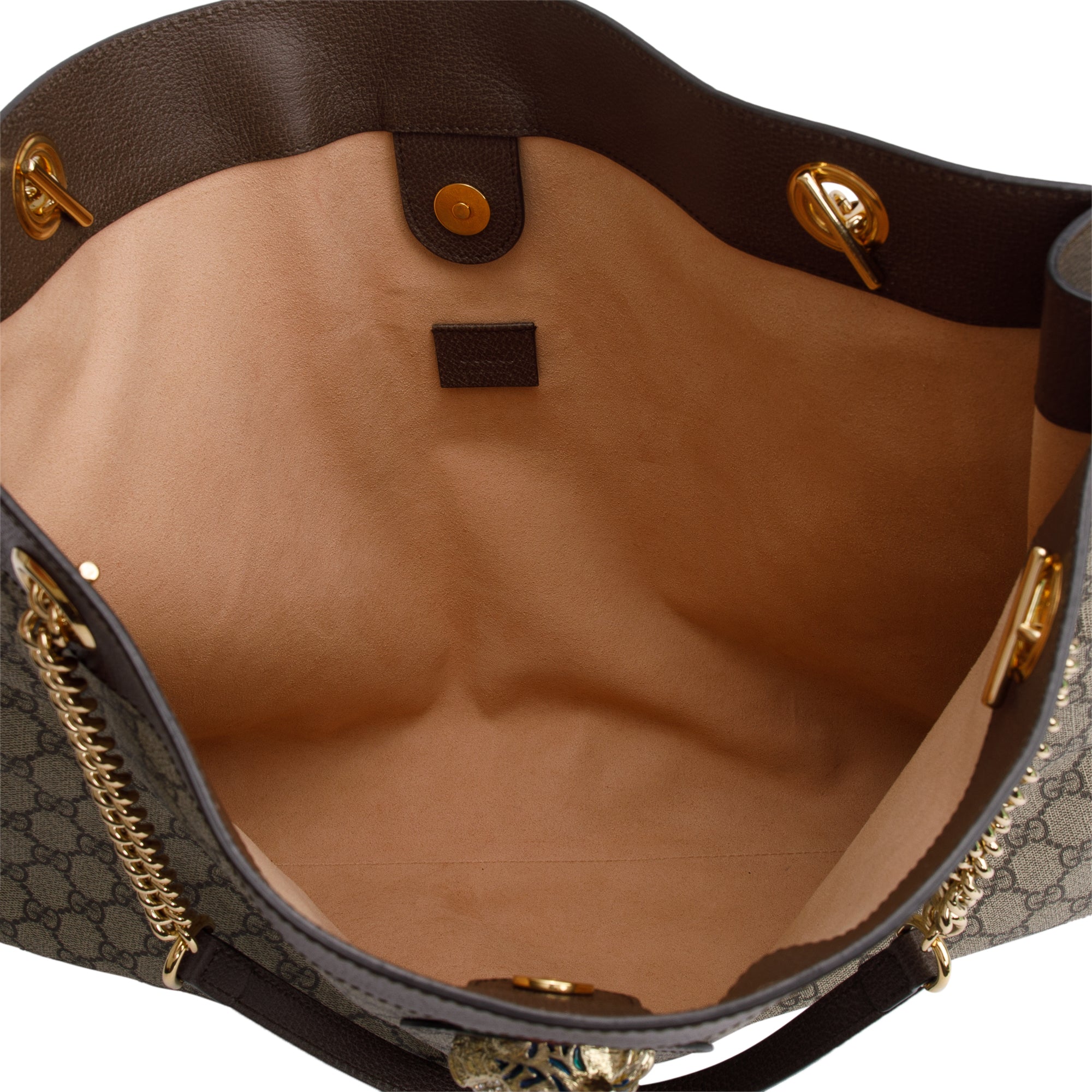 Gucci GG Supreme Web Large Rajah Tote w/ Pouch