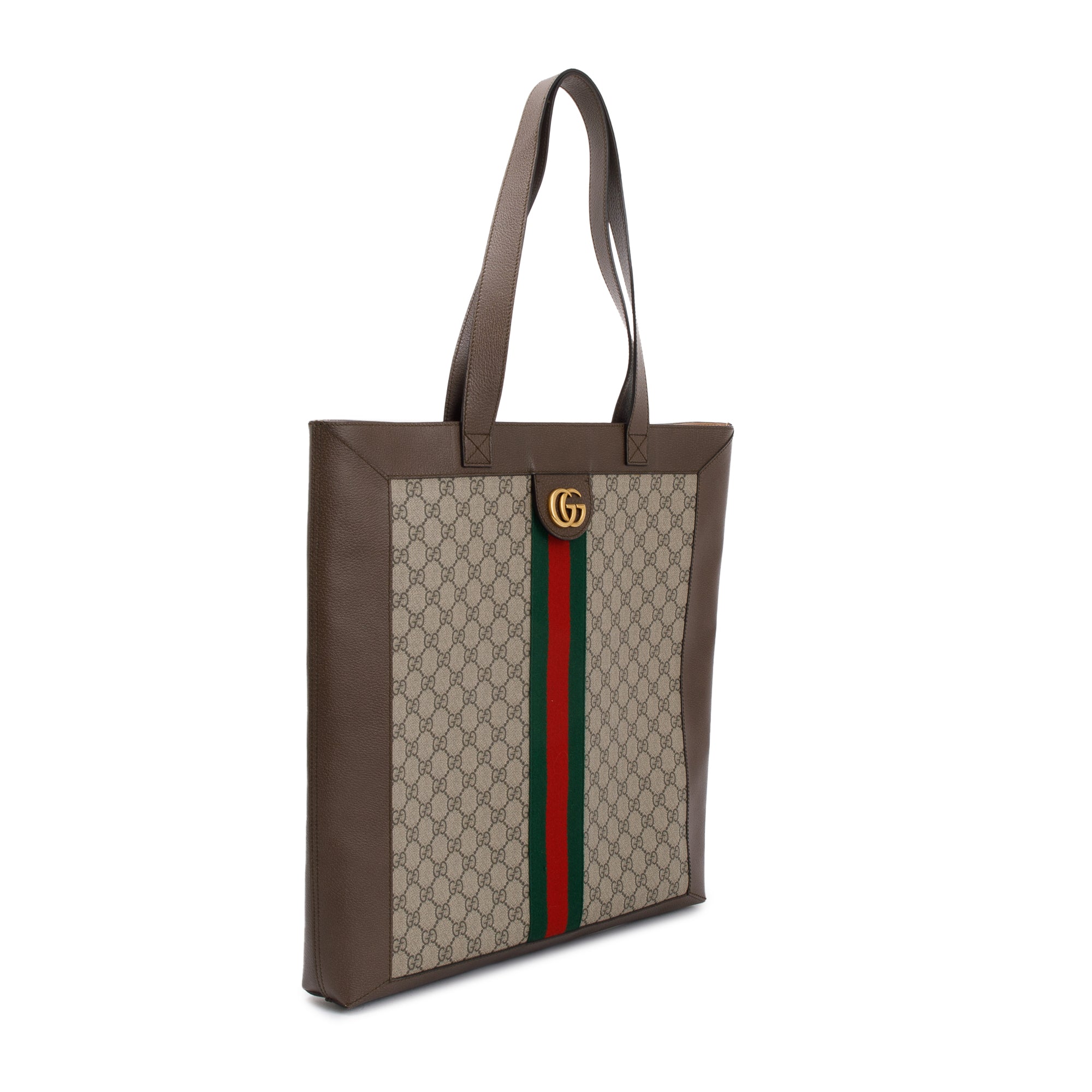 Gucci GG Supreme Web Large Soft Ophidia Tote w/ Pouch