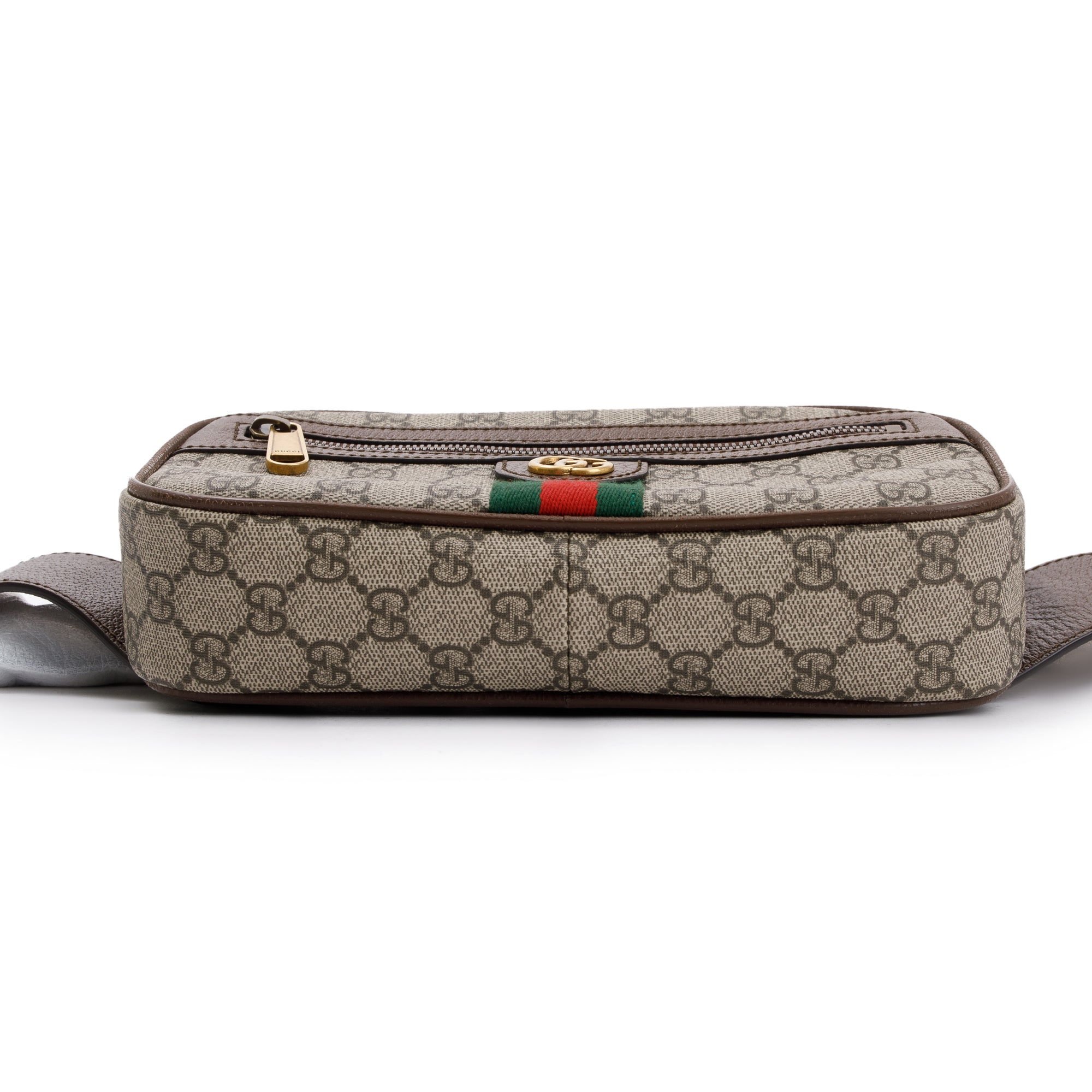 Gucci GG Supreme Web Medium Ophidia GG Belt Bag w/ Box