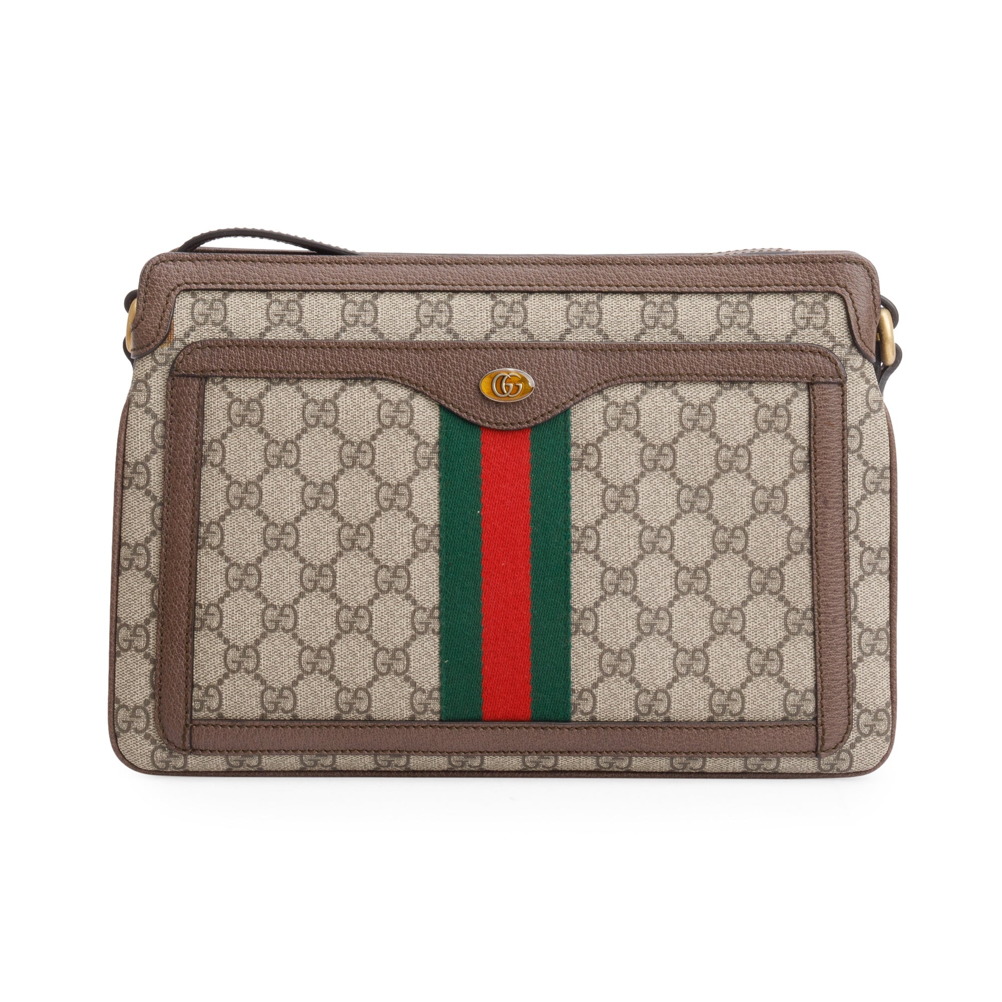 Gucci GG Supreme Web Medium Ophidia Shoulder Bag