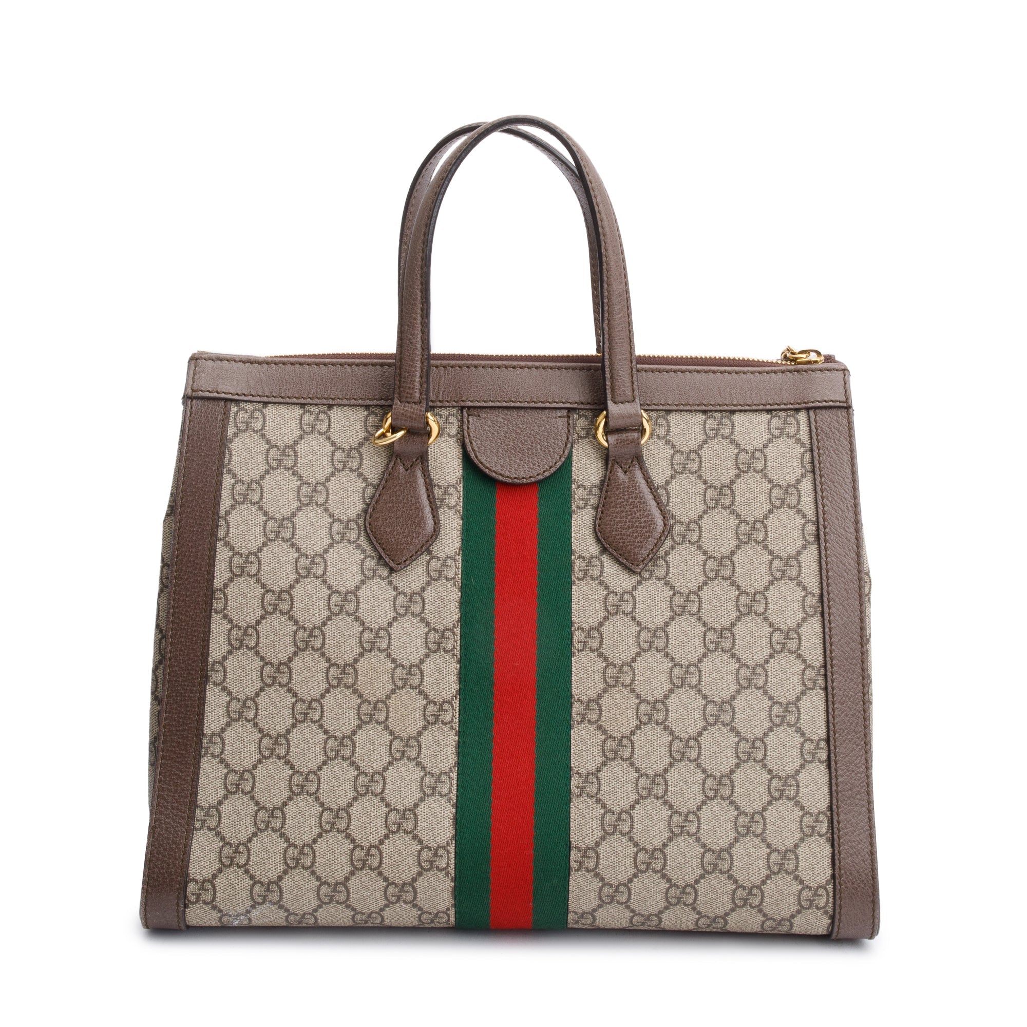 Gucci GG Supreme Web Medium Ophidia Tote