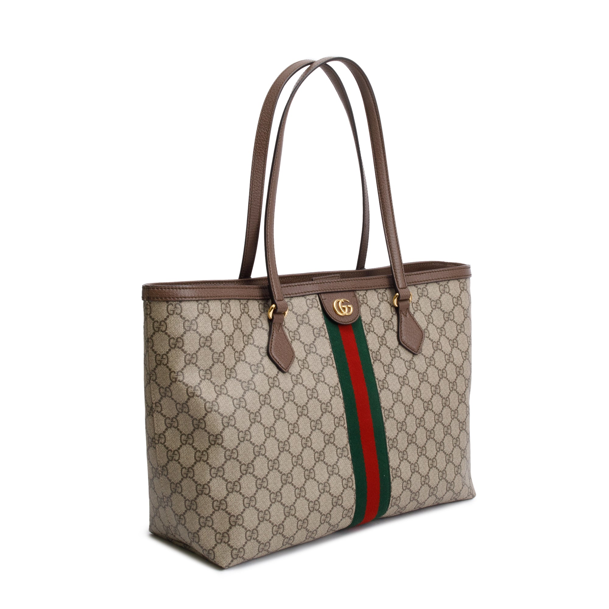 Gucci GG Supreme Web Ophidia GG Medium Tote w/ Box