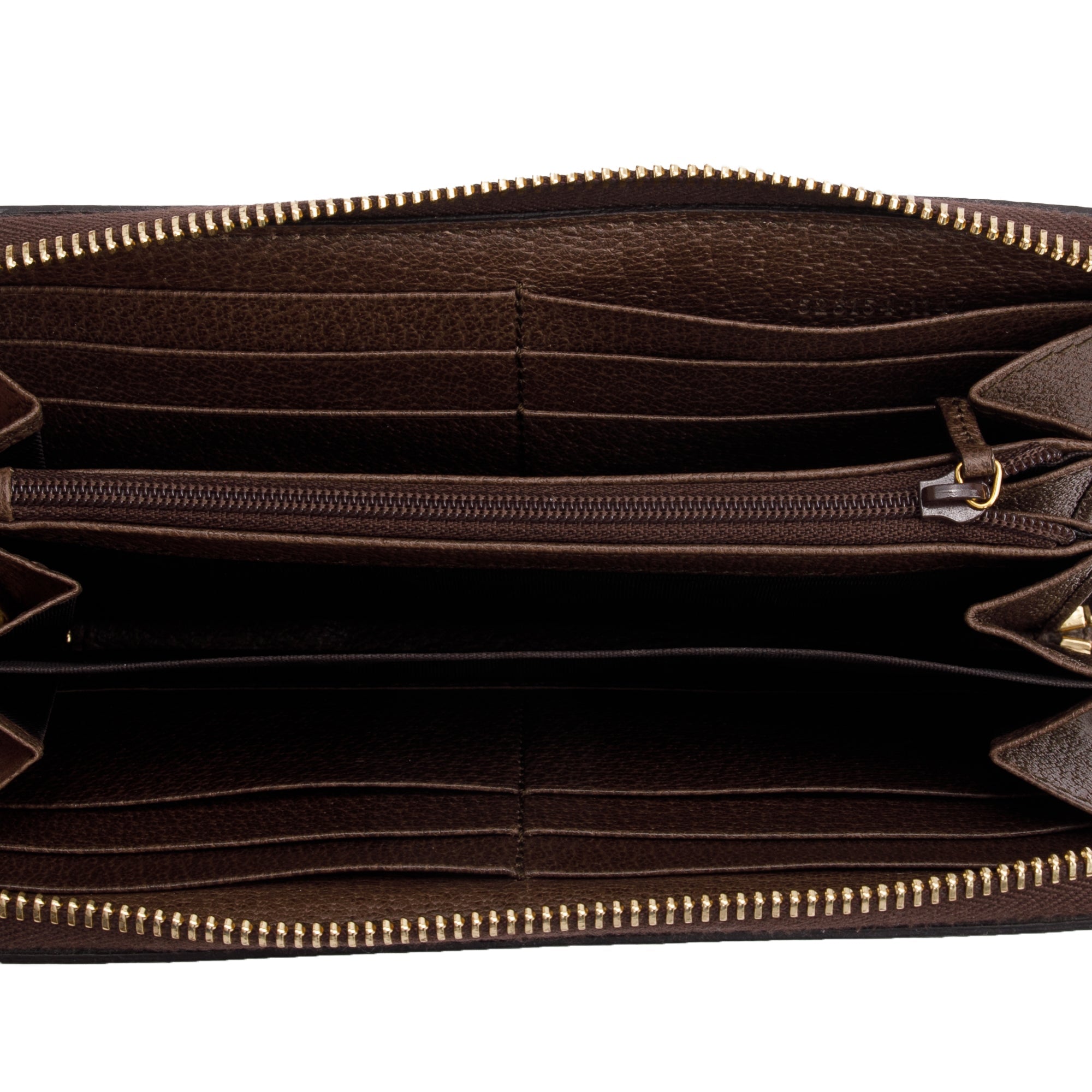 Gucci GG Supreme Web Ophidia GG Zip Around wallet