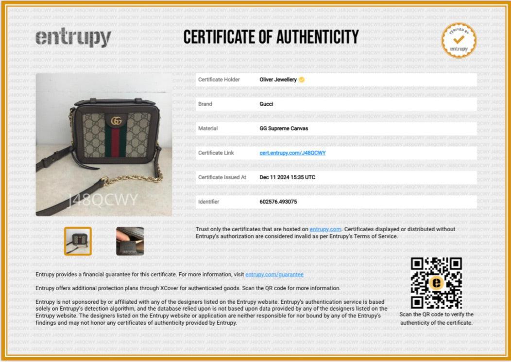 Gucci GG Supreme Web Ophidia Small Crossbody Bag