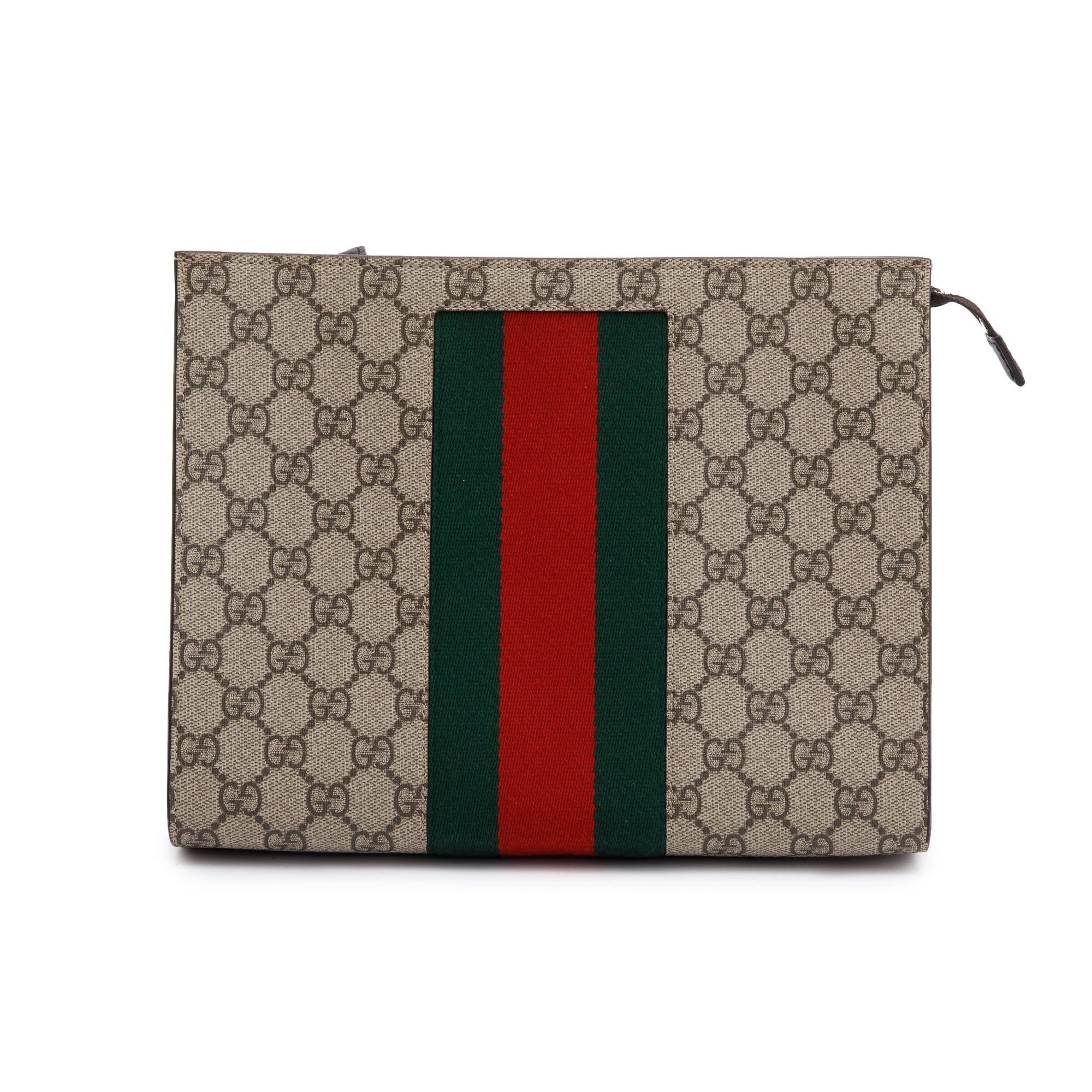 Gucci GG Supreme Web Pouch w/ Box