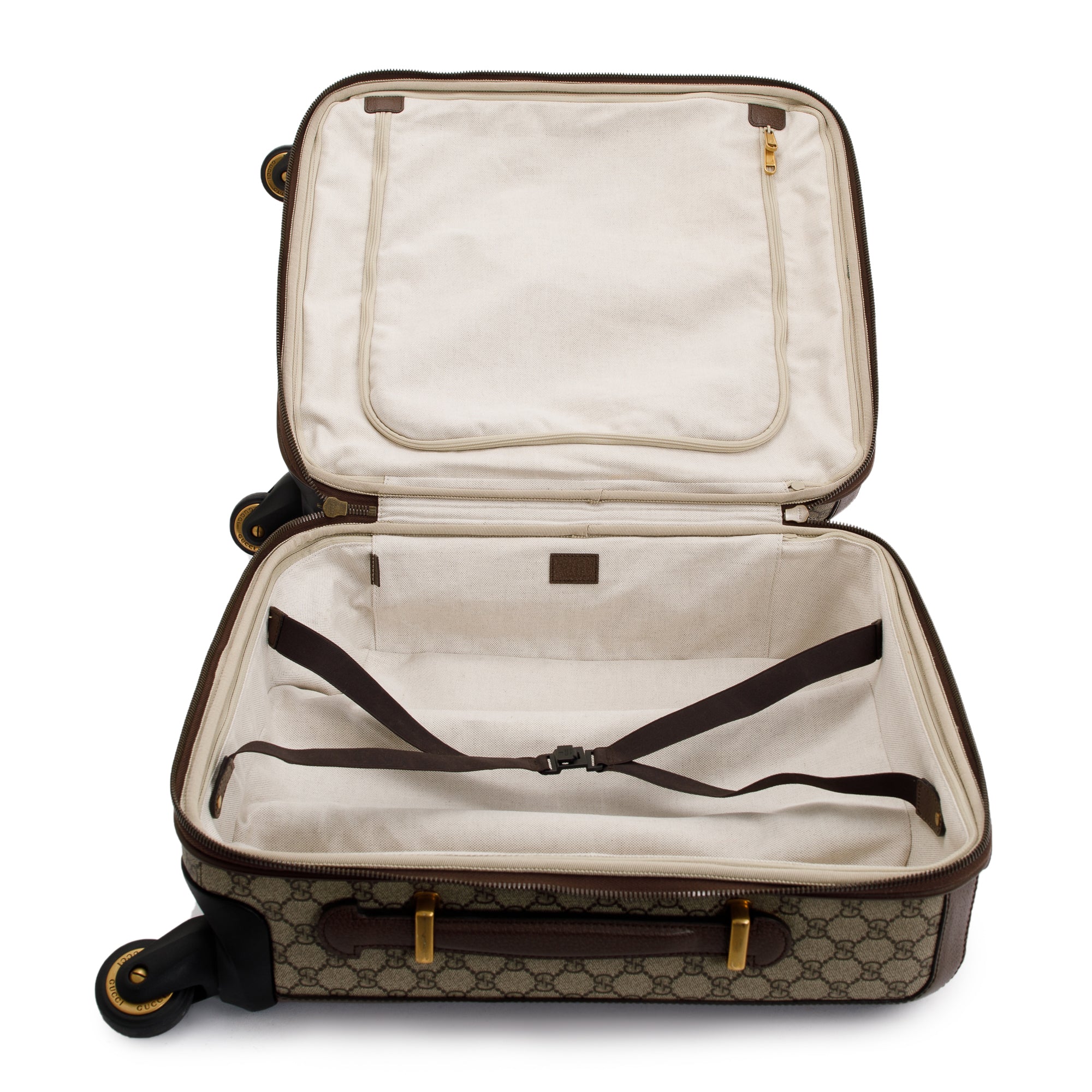 Gucci GG Supreme Web Savoy Small Cabin Trolley