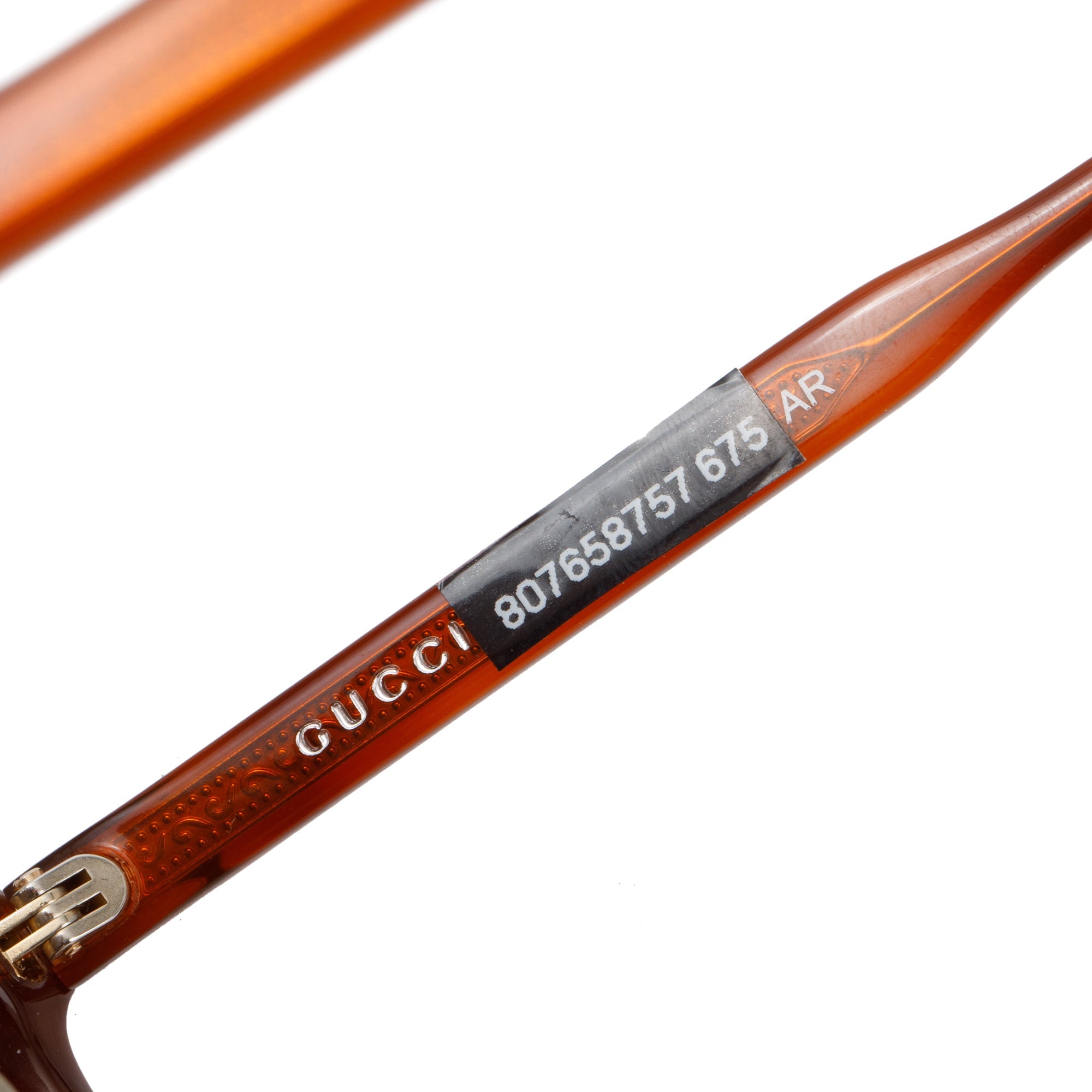 Gucci GG0071S Titanium Havana Round Sunglasses w/ Case