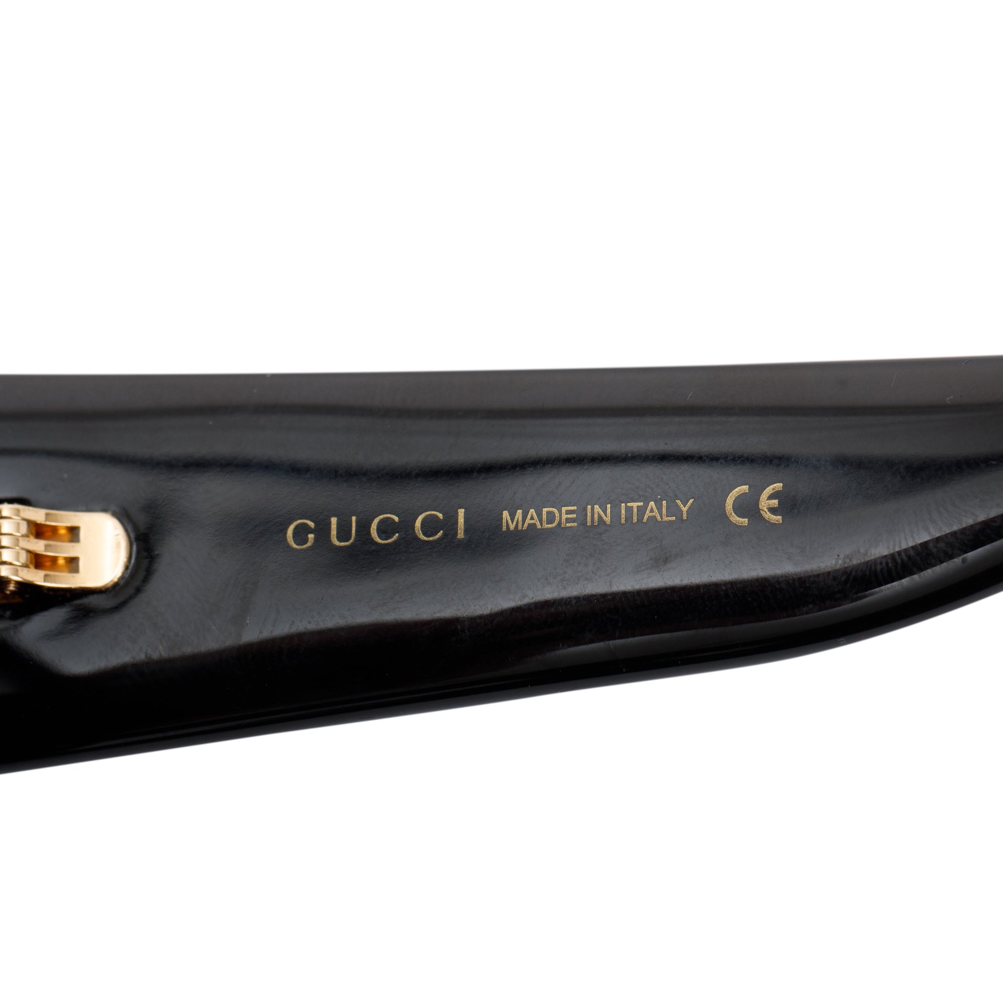 Gucci GG0142SA Black Acetate Square Frame Sunglasses
