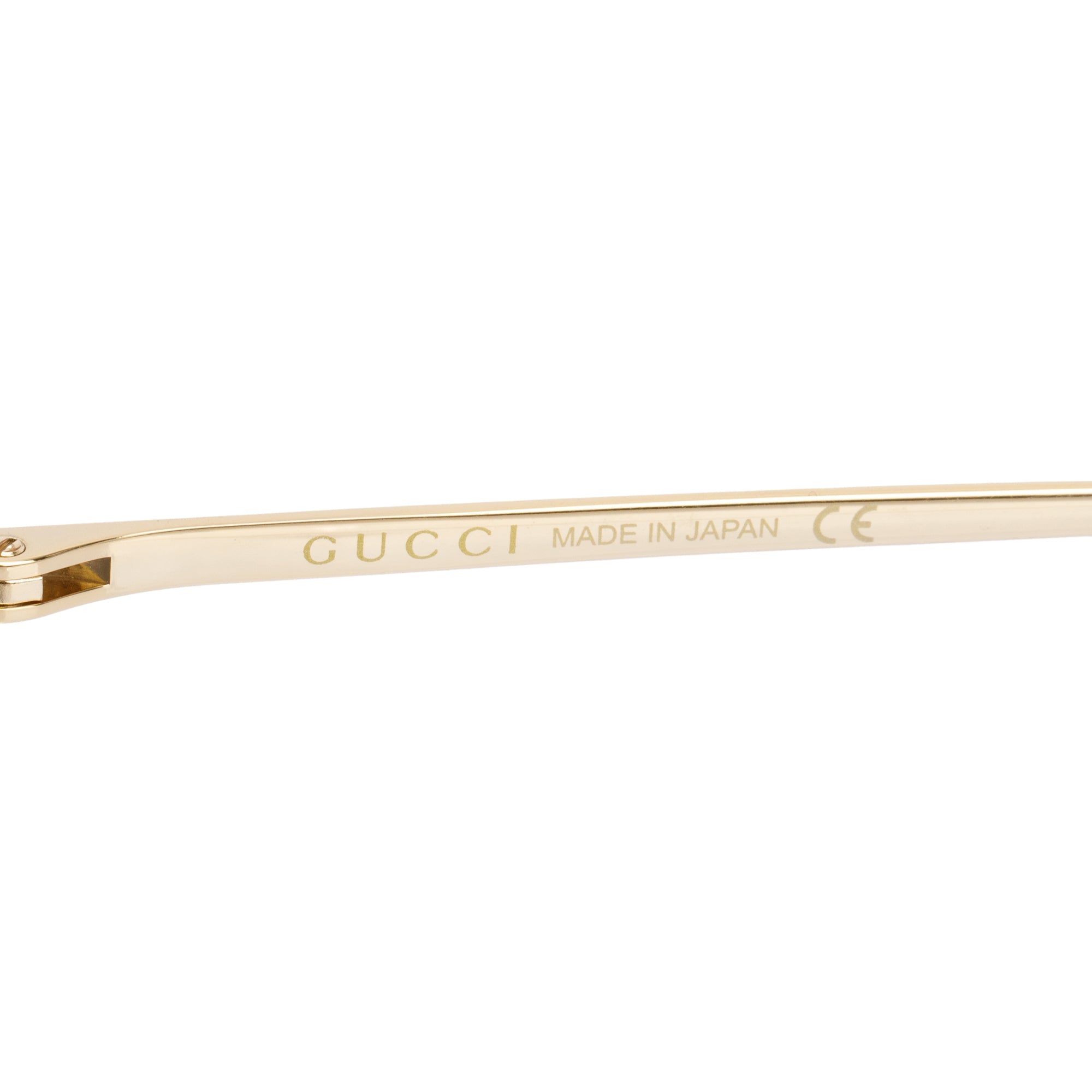 Gucci GG0353S Rimless Oversized Round Sunglasses w/ Case
