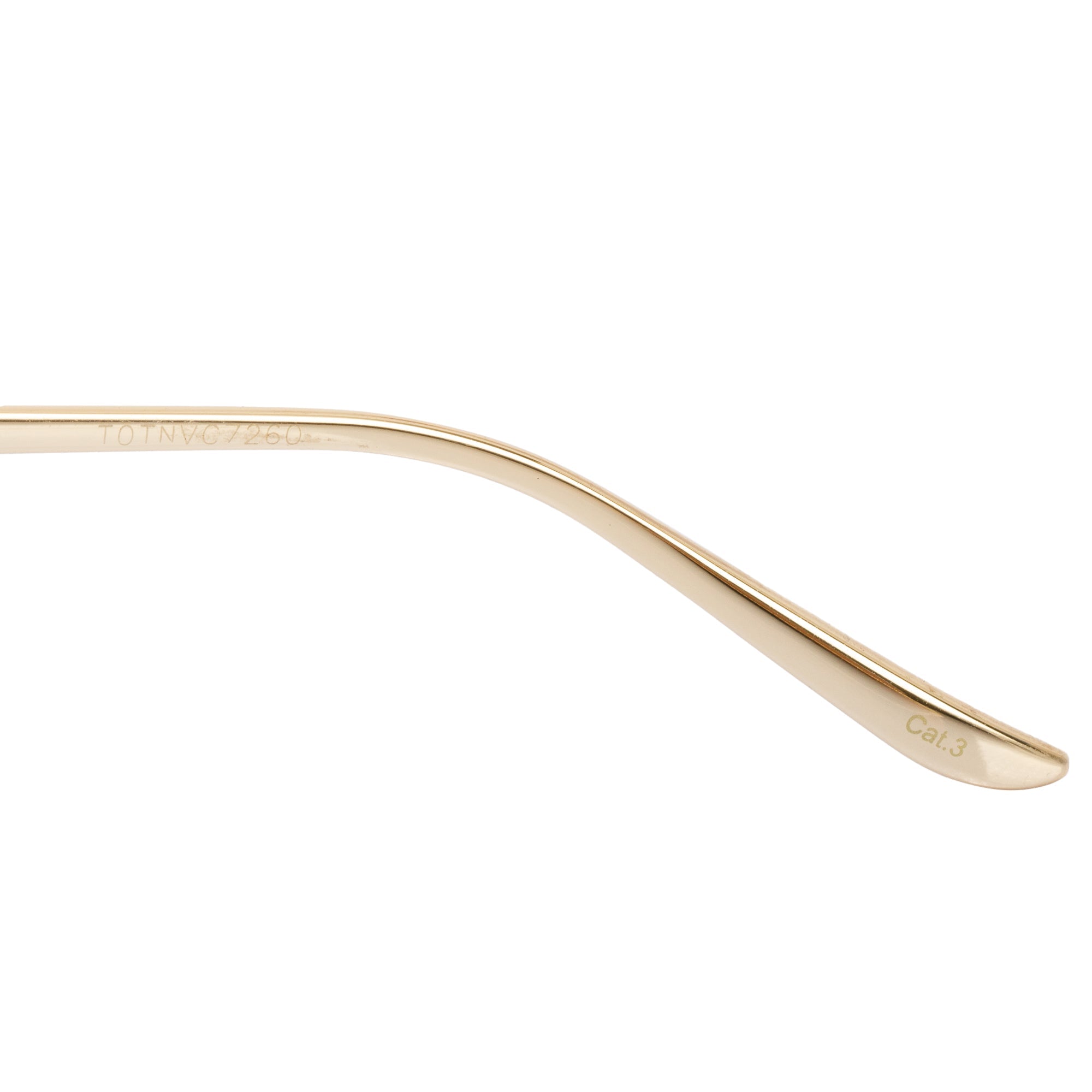 Gucci GG0353S Rimless Oversized Round Sunglasses w/ Case