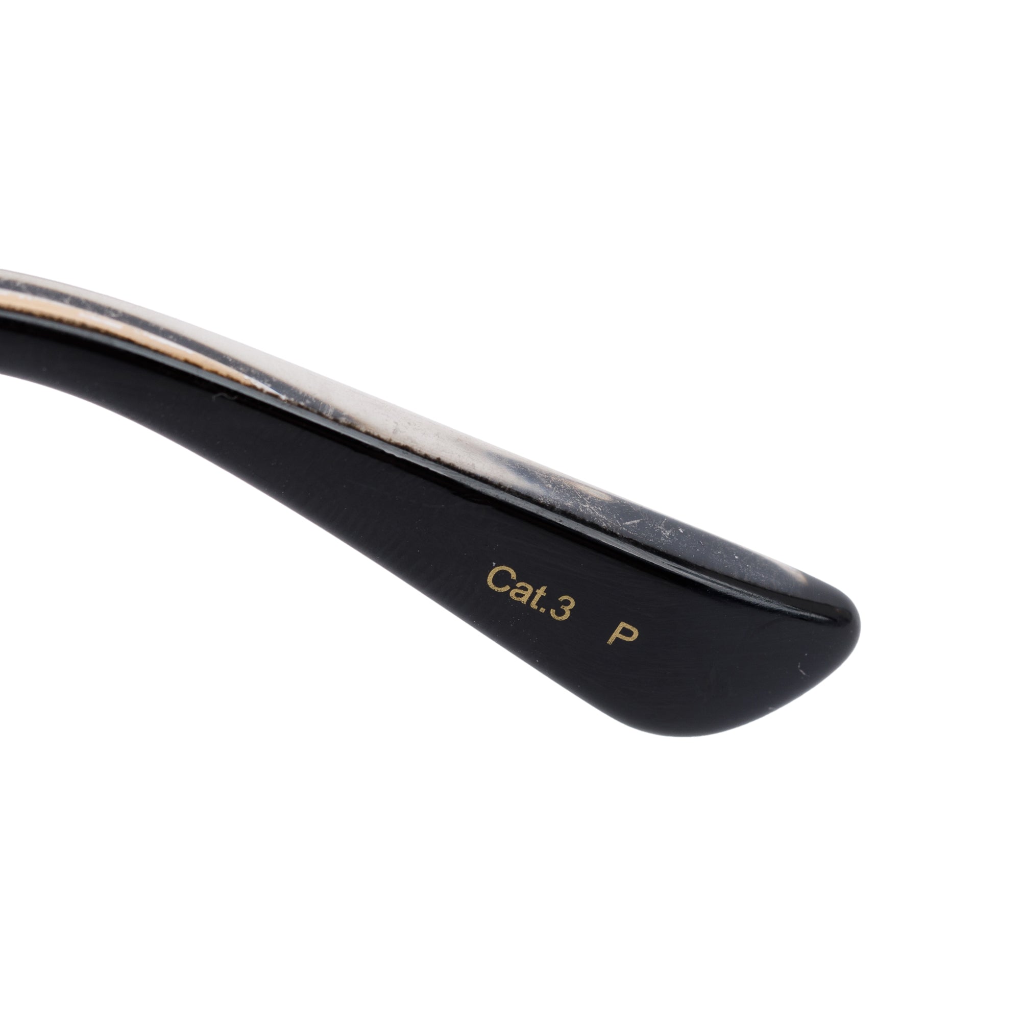 Gucci GG0381SN Black Acetate Web Square Sunglasses w/ Case