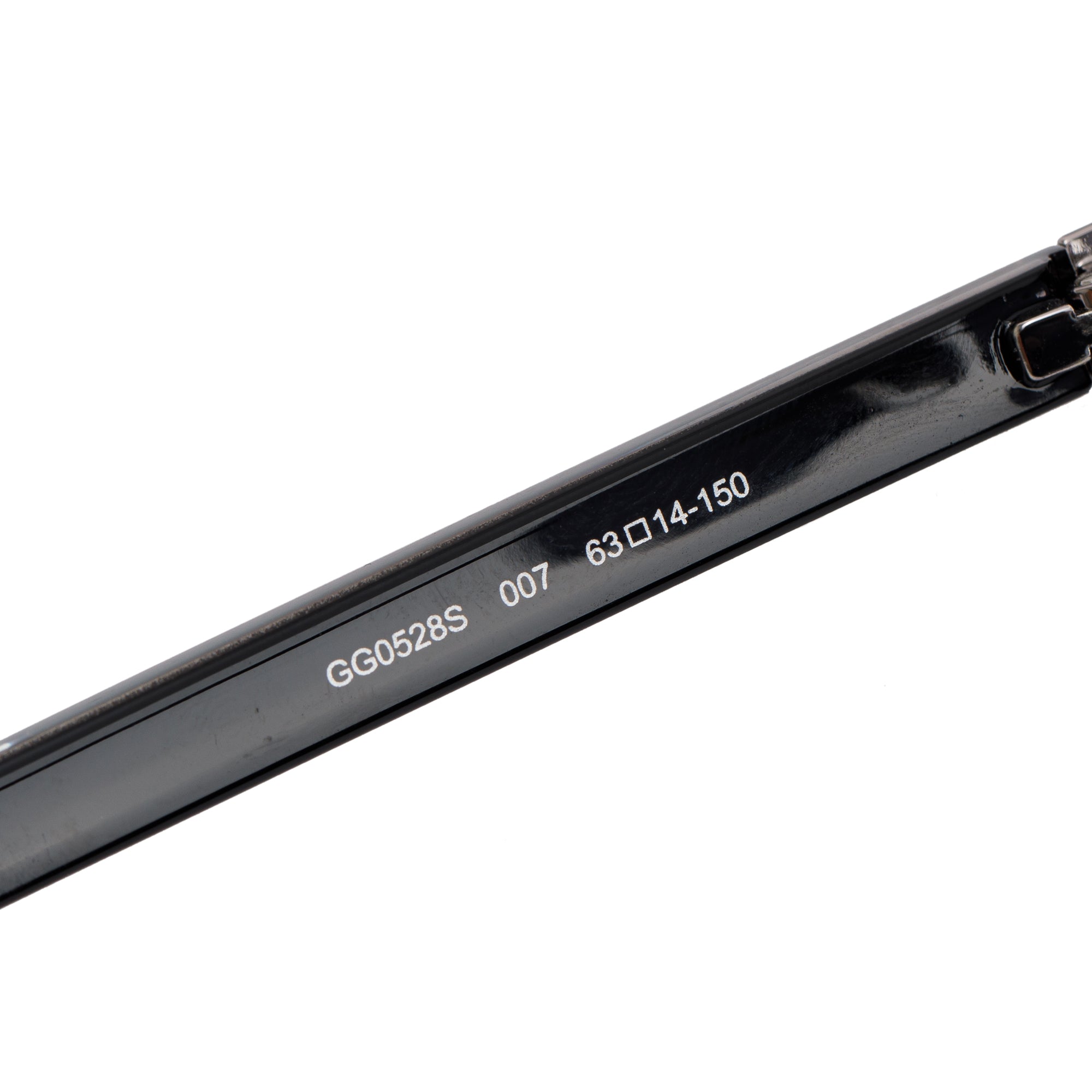 Gucci GG0528S Gun-Metal Aviator Sunglasses w/ Case