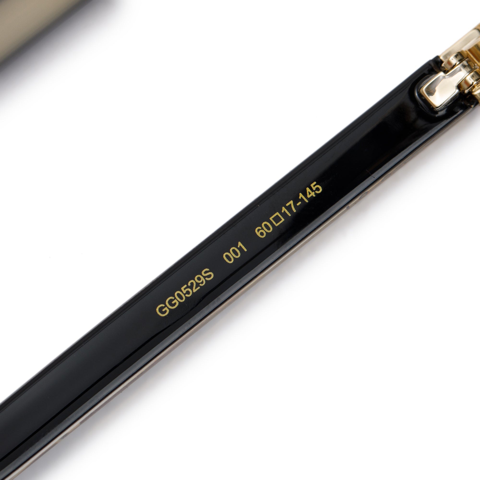 Gucci GG0529S Gold-Tone Frame Aviator Sunglasses w/ Case