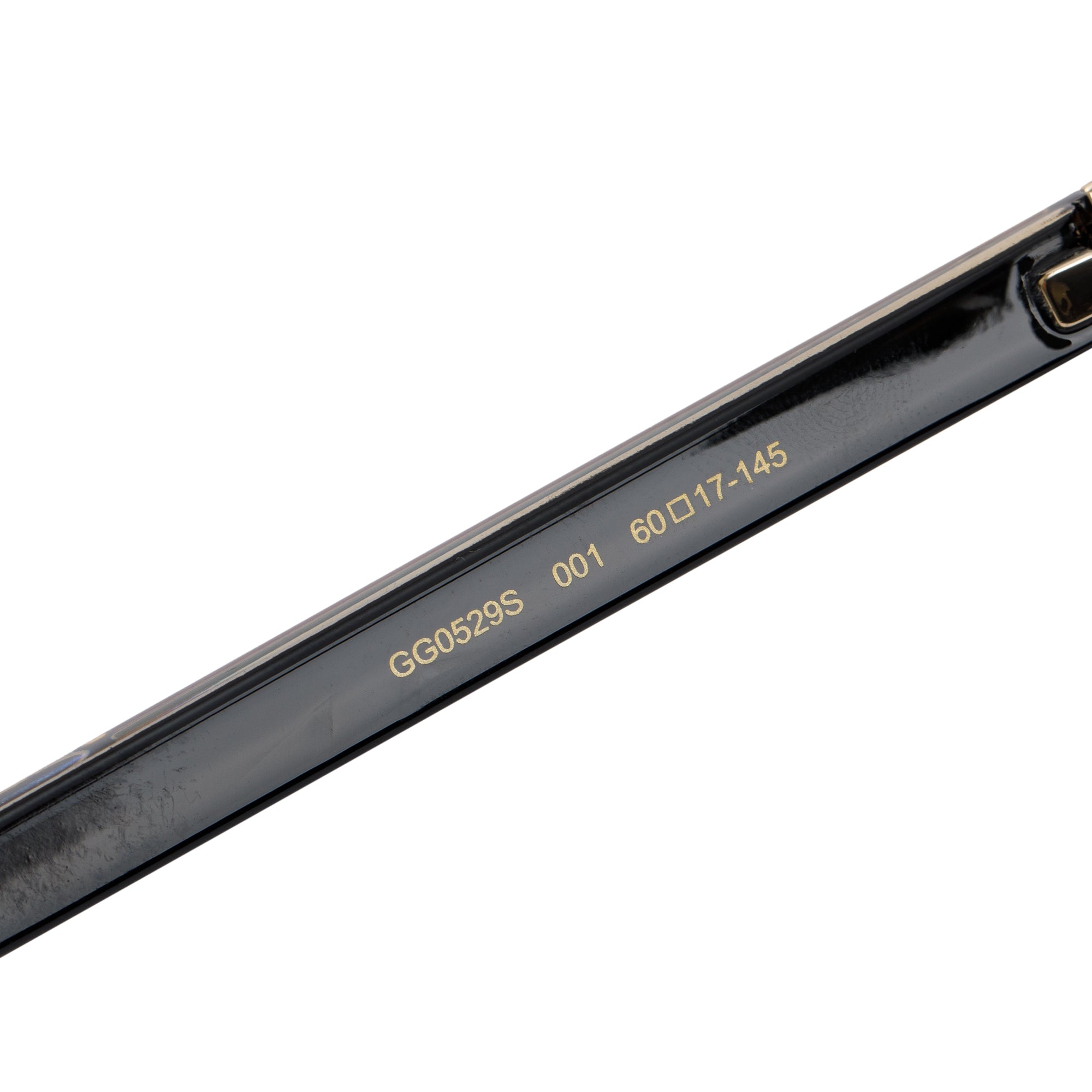 Gucci GG0529S Gold-Tone Frame Aviator Sunglasses w/ Case