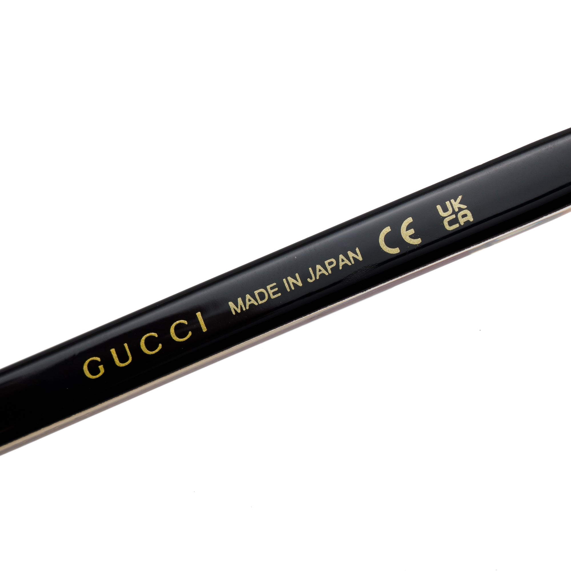 Gucci GG0529S Gold-Tone Frame Aviator Sunglasses w/ Case