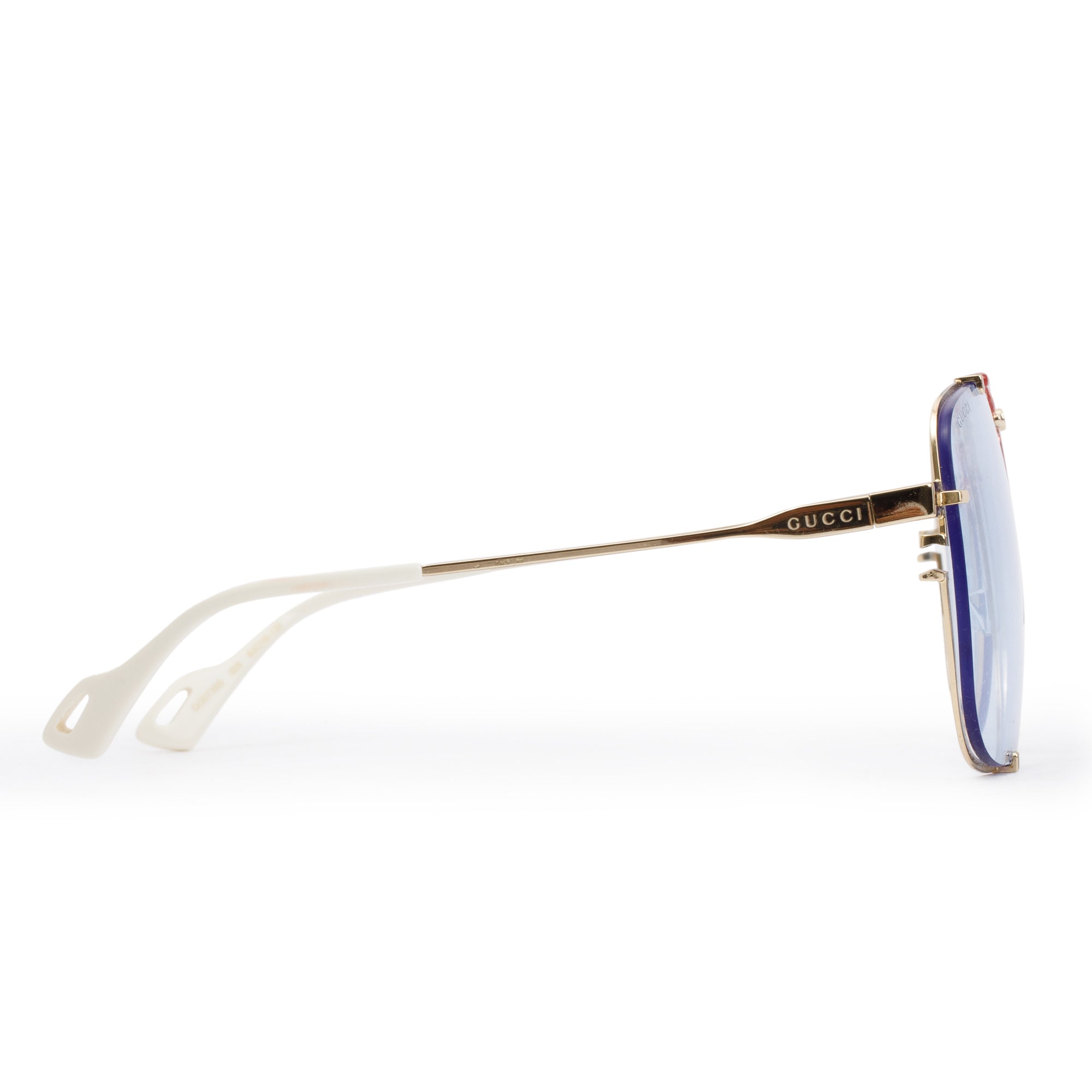 Gucci GG0739S Aviator Sunglasses w/ Case