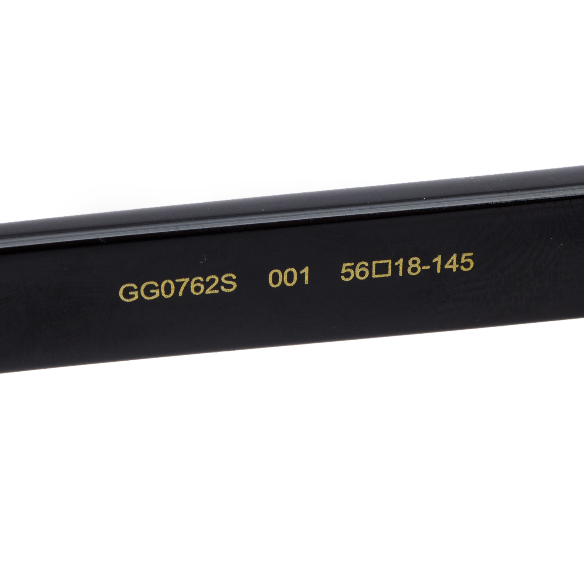 Gucci GG0762S Black Acetate GG Butterfly Sunglasses