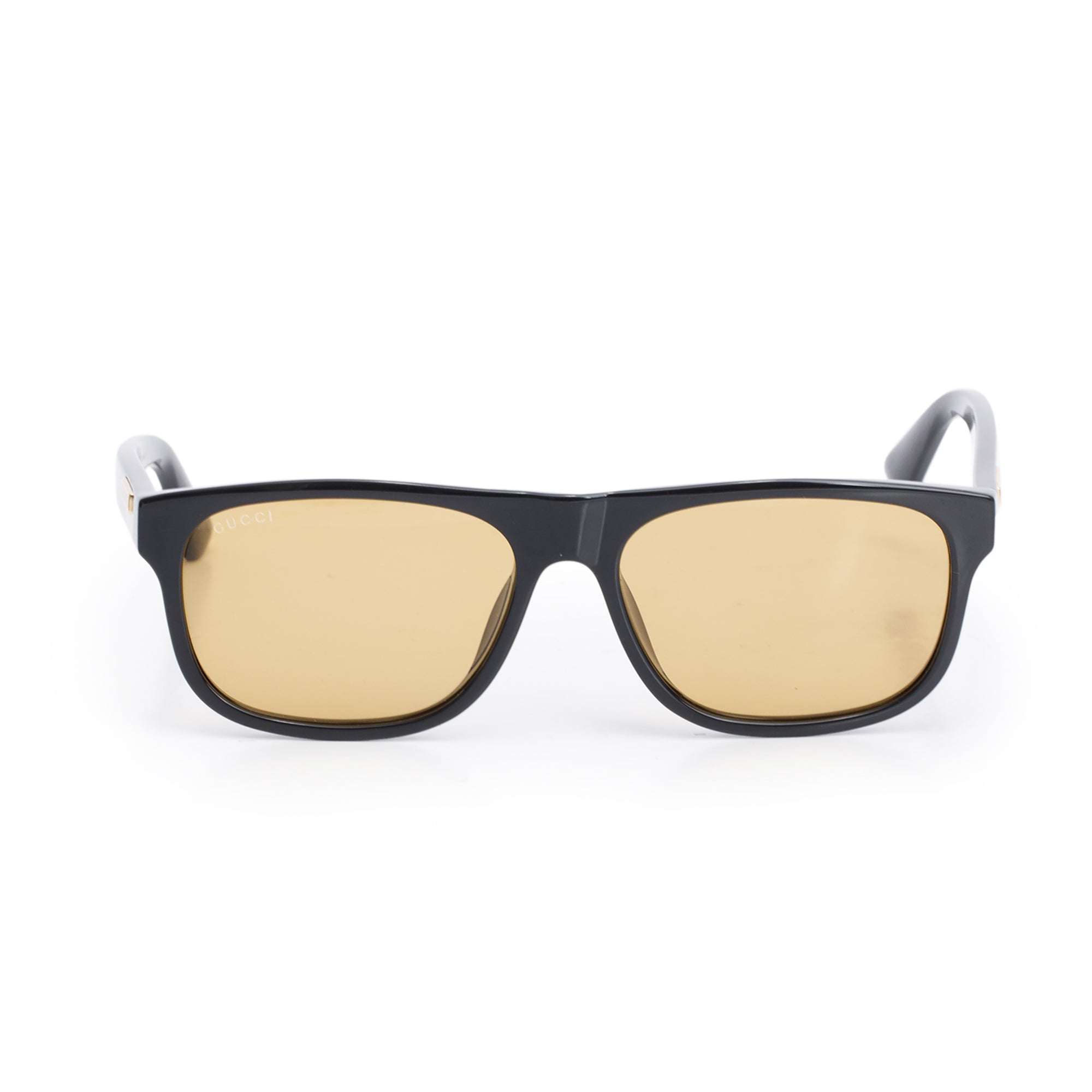 Gucci GG0770SA Black Acetate Rectangular Sunglasses w/ Case