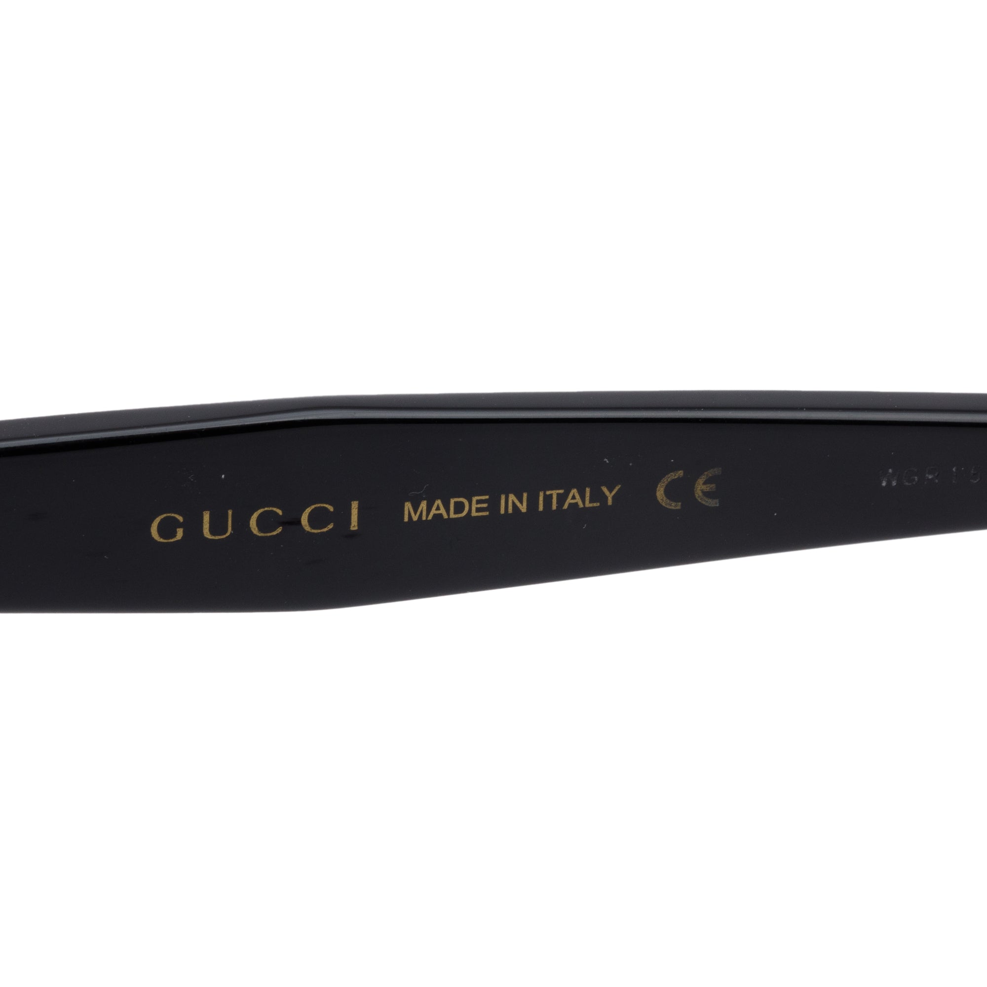 Gucci GG0800SA Black Acetate Sunglasses w/ Case