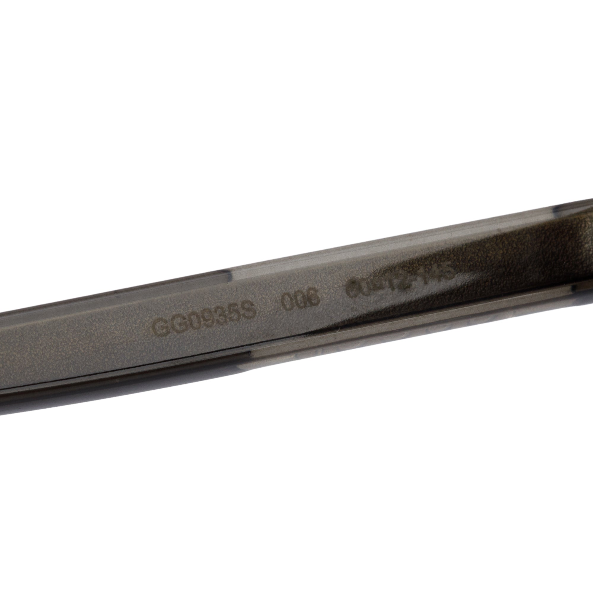 Gucci GG0935S Grey Acetate Aviator Sunglasses w/ Case