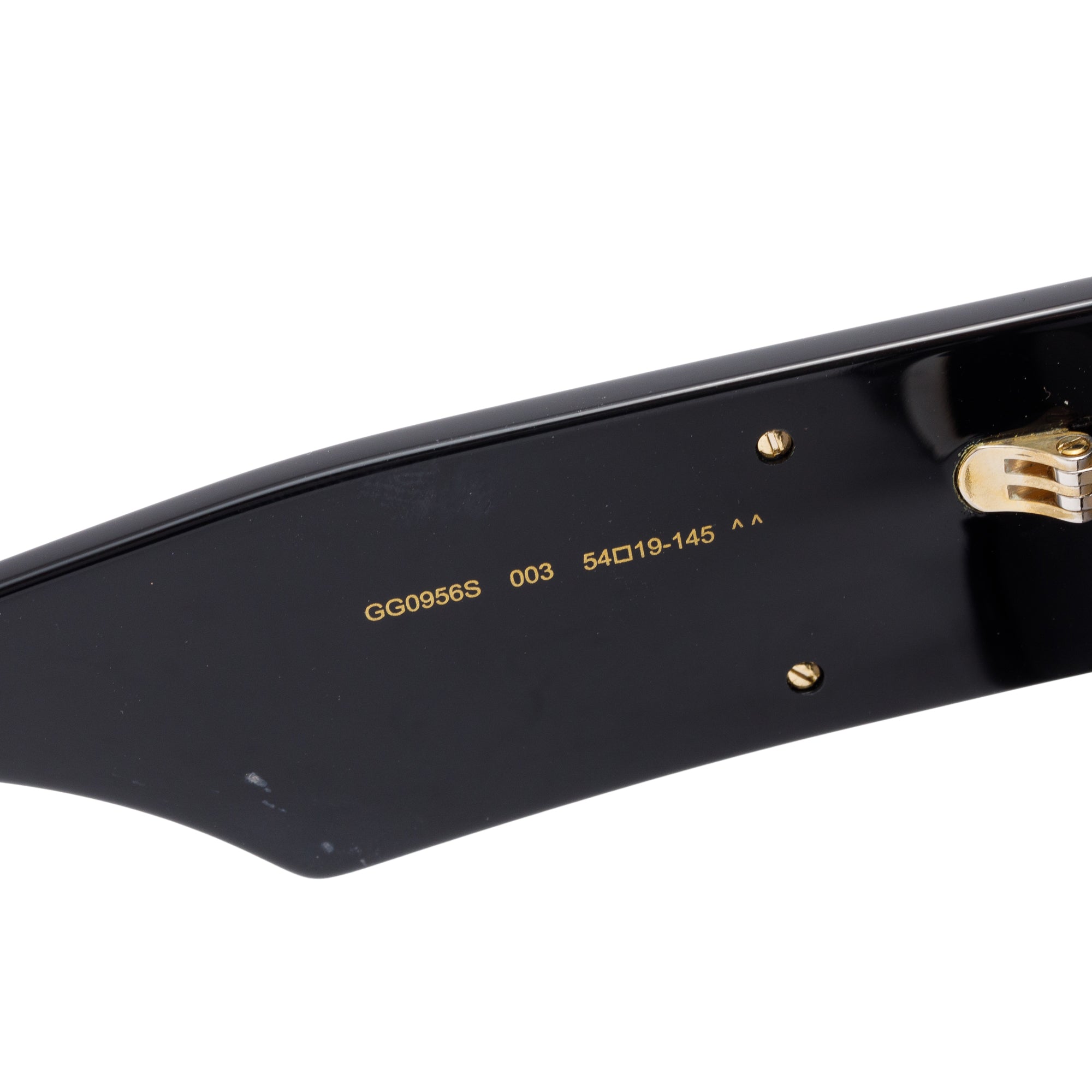 Gucci GG0956S Black Acetate GG Marmont Oversize Square Sunglasses w/ Case