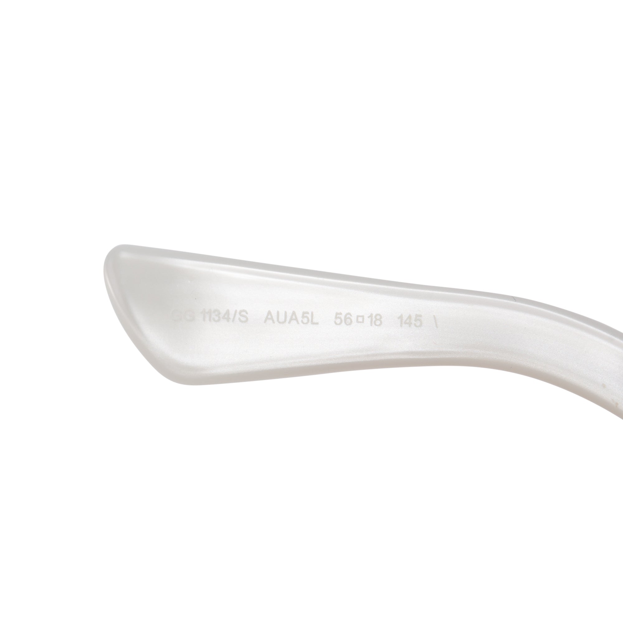 Gucci GG1134/S White Acetate Square Sunglasses