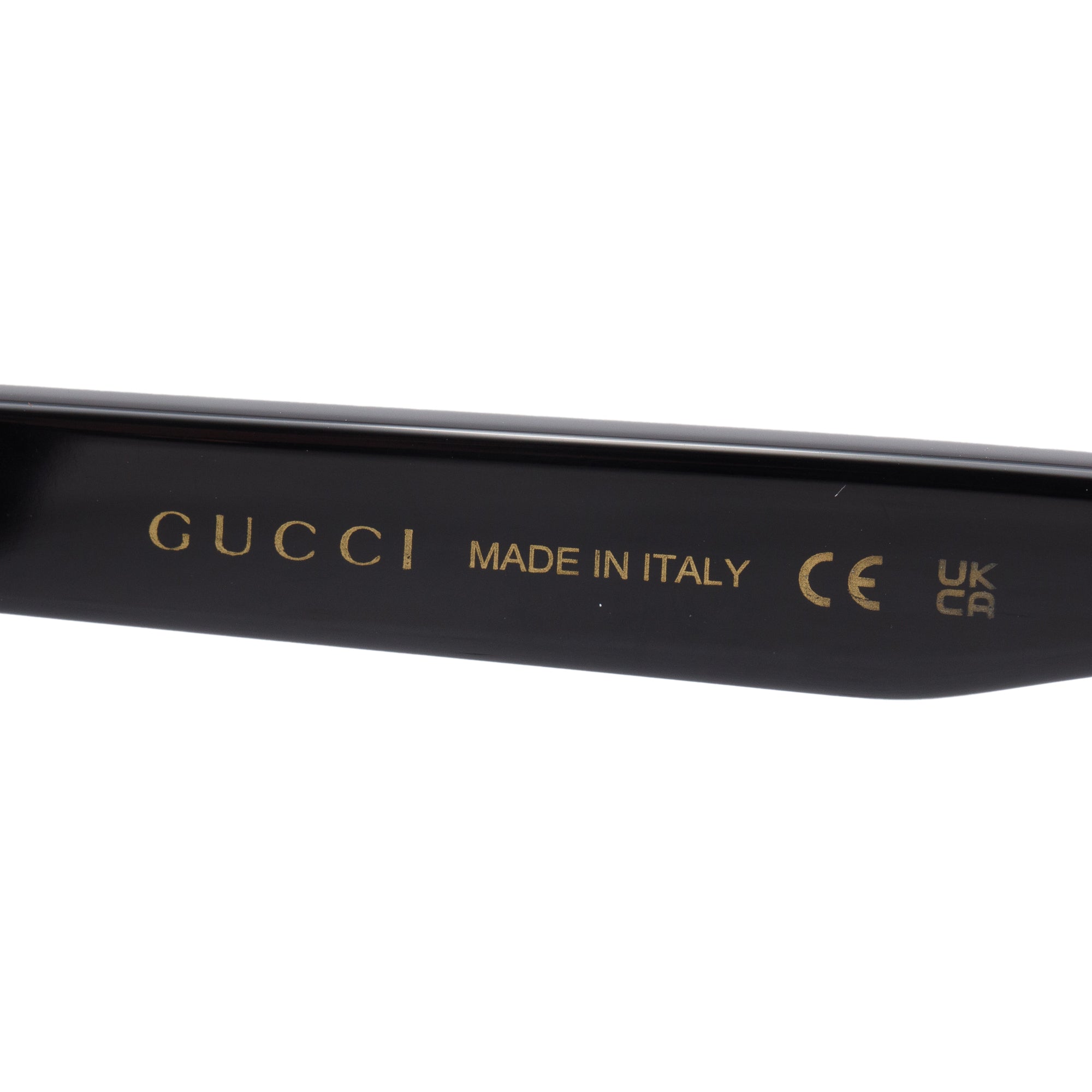 Gucci GG1170S Black Acetate Cat Eye Sunglasses w/ Case