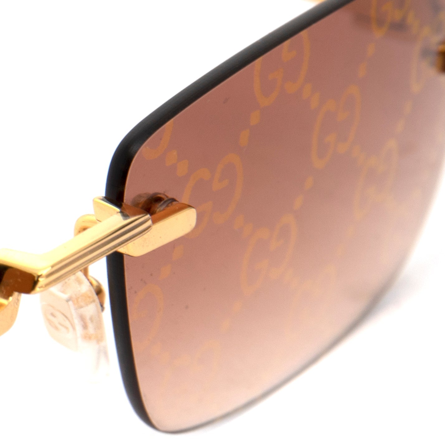 Gucci GG1221S Rectangular Sunglasses w/ Case