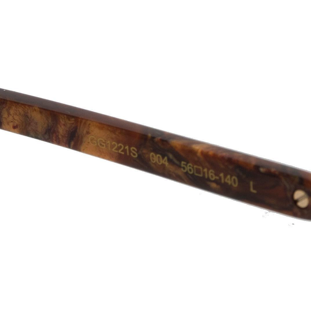 Gucci GG1221S Rectangular Sunglasses w/ Case