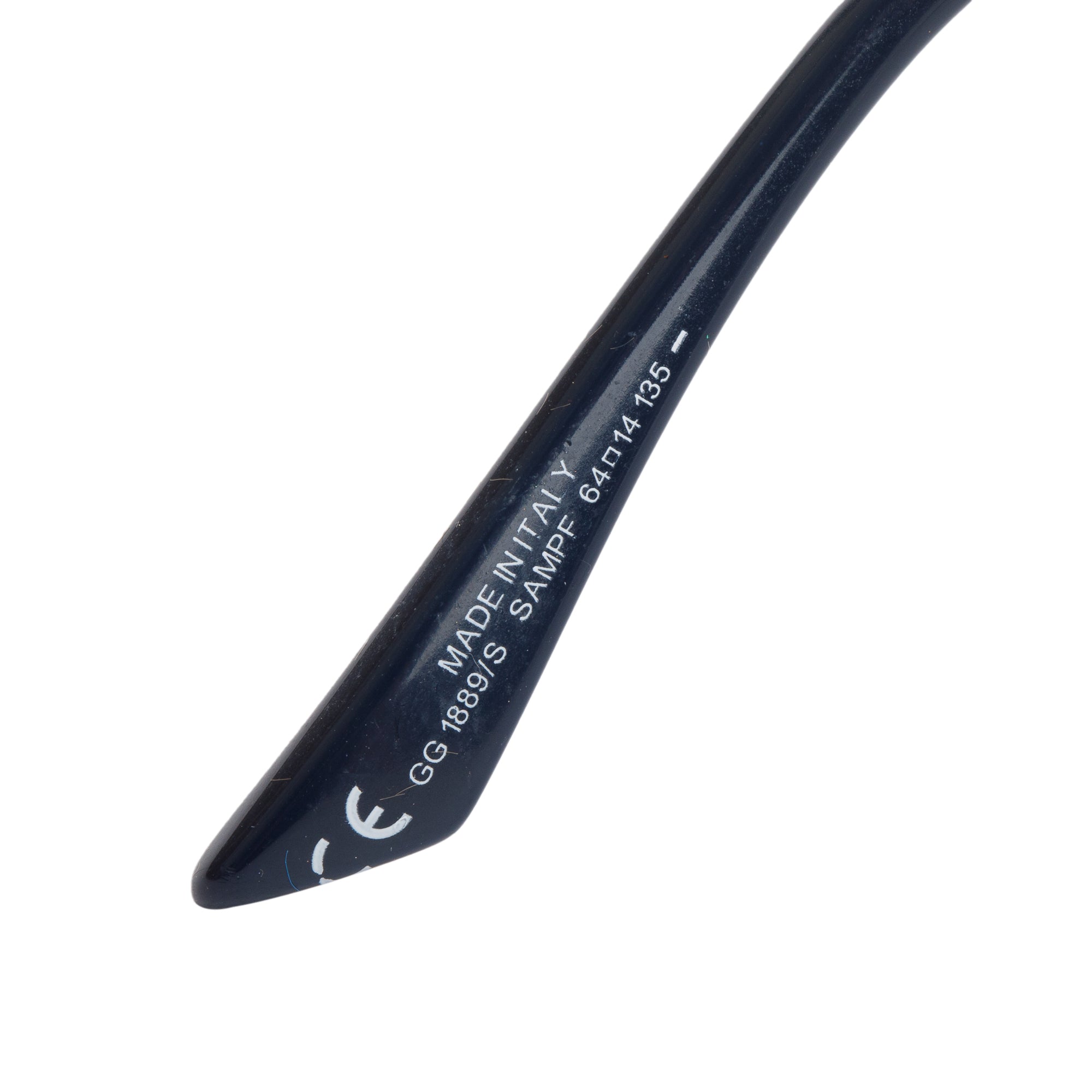 Gucci GG1889/S Navy Metal Frame Aviator Sunglasses w/ Box & Case