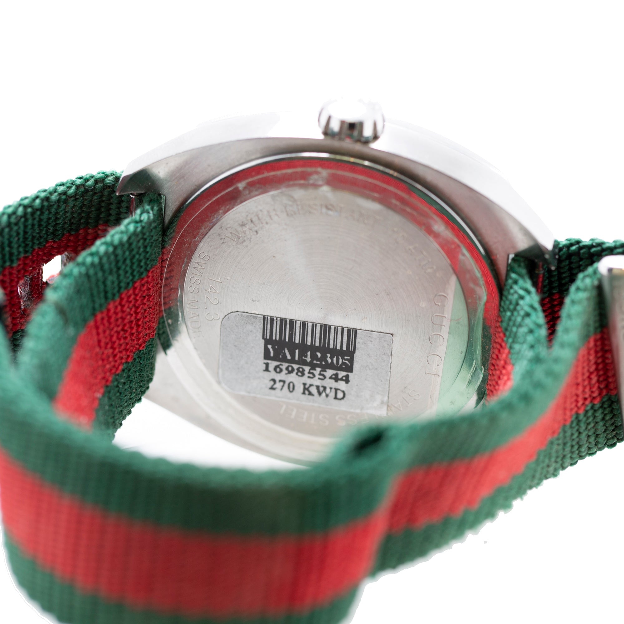 Gucci GG2570 Web 41 mm Quartz Watch