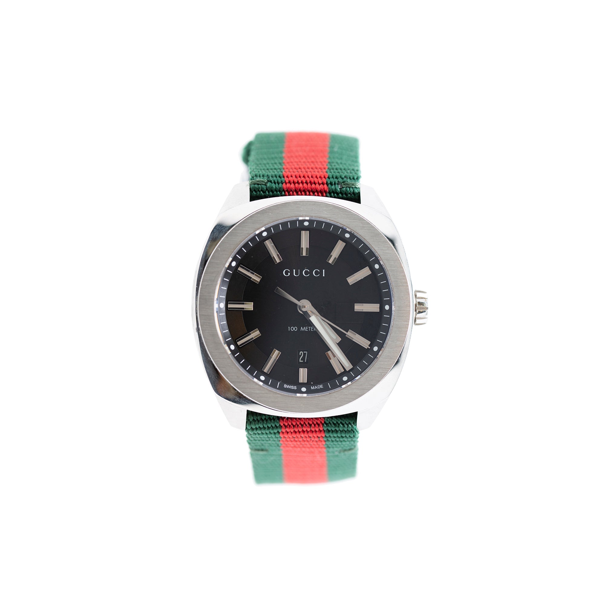 Gucci GG2570 Web 41 mm Quartz Watch