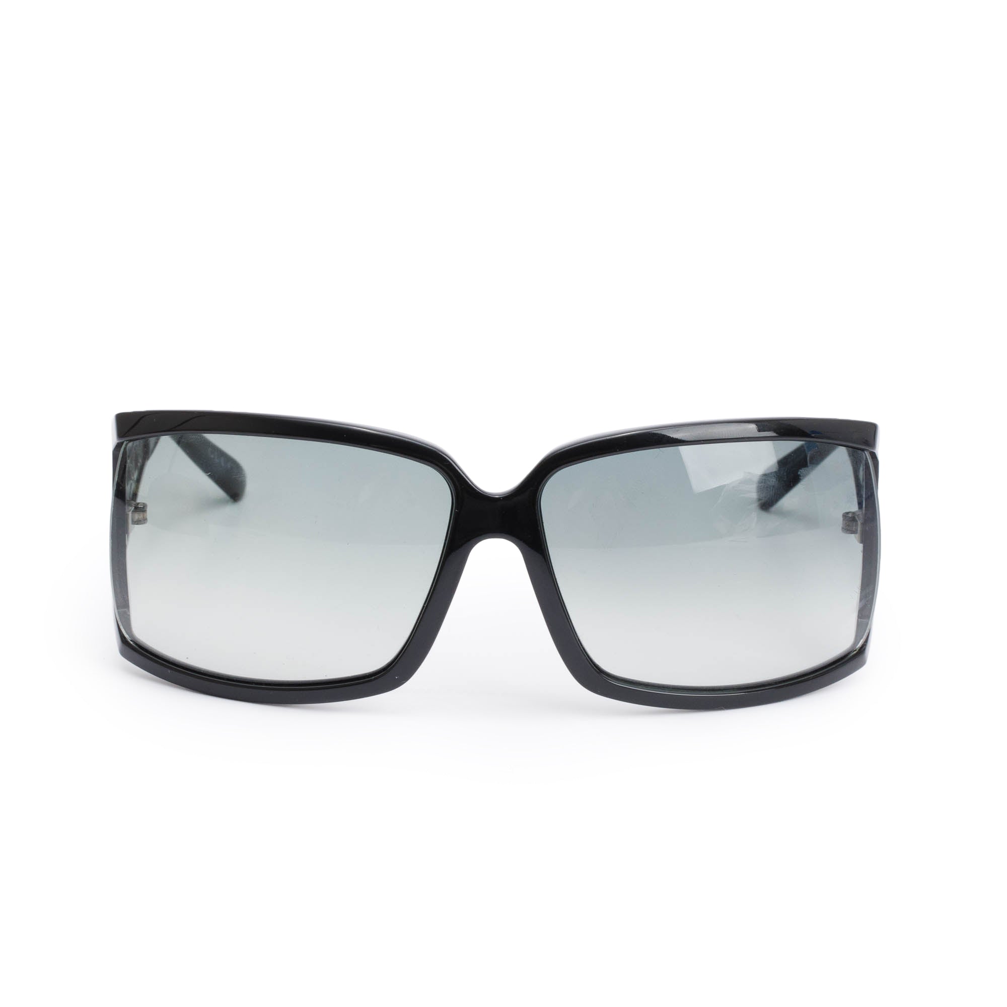 Gucci GG2999/S Black Acetate Cut-Out GG Shield Sunglasses w/ Case