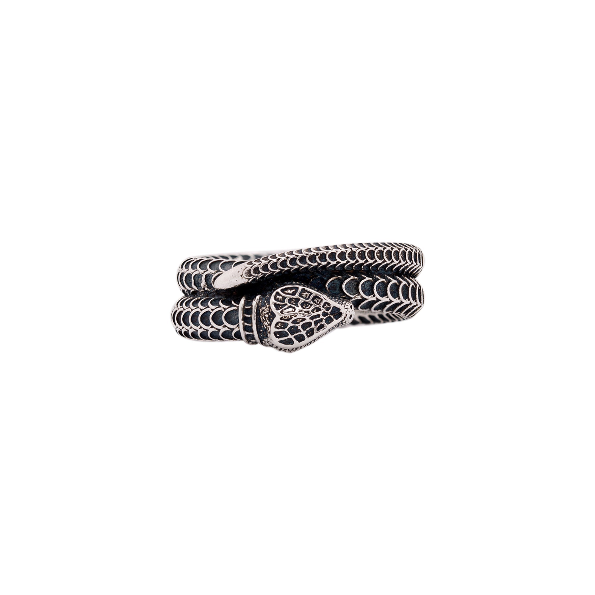 Gucci Garden Silver Snake Ring