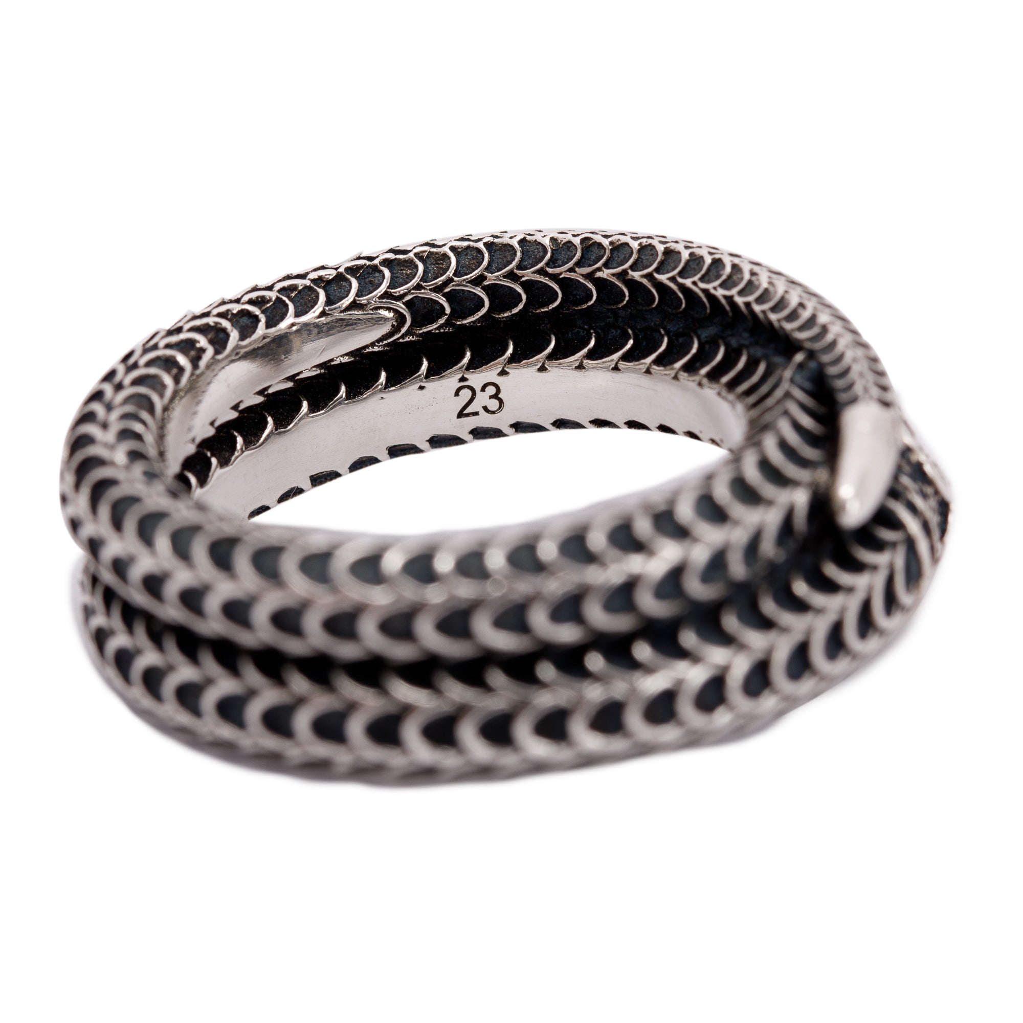 Gucci Garden Silver Snake Ring