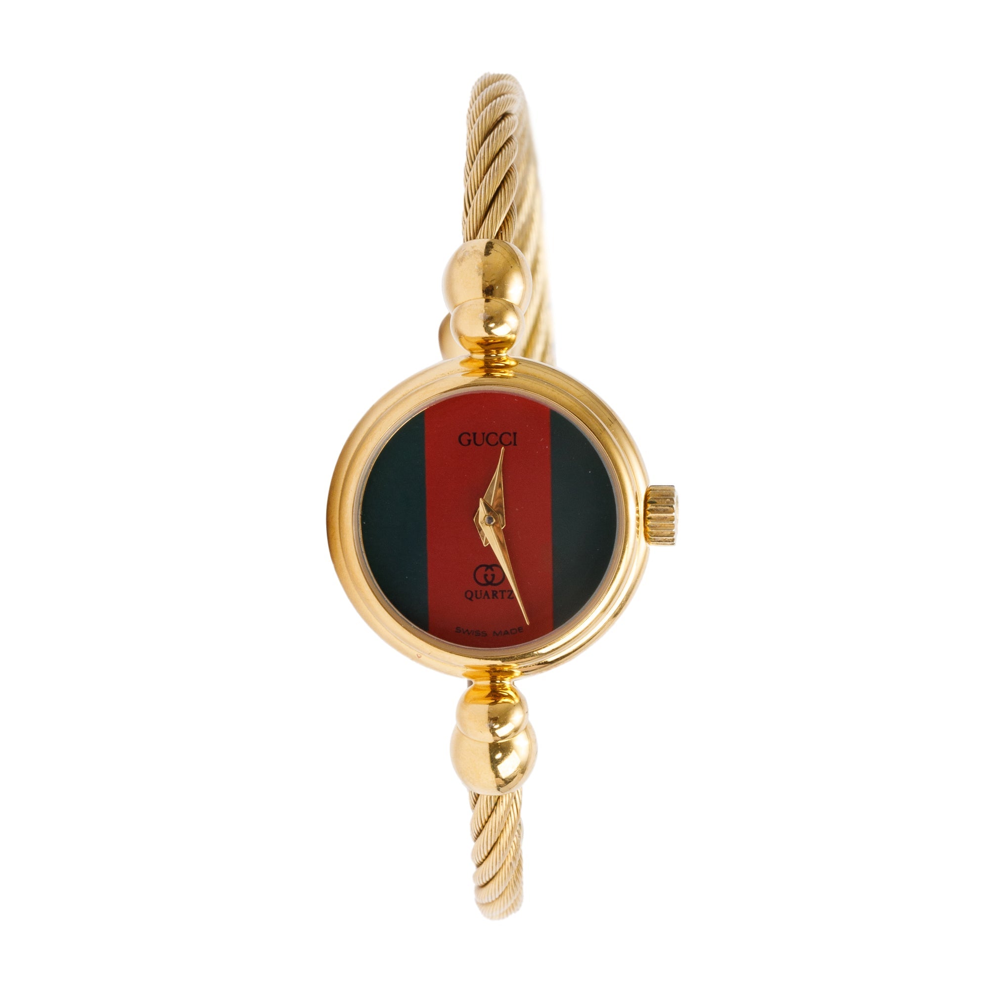 Gucci Gold-Plated Stainless Steel 2047 Series 20 MM Watch