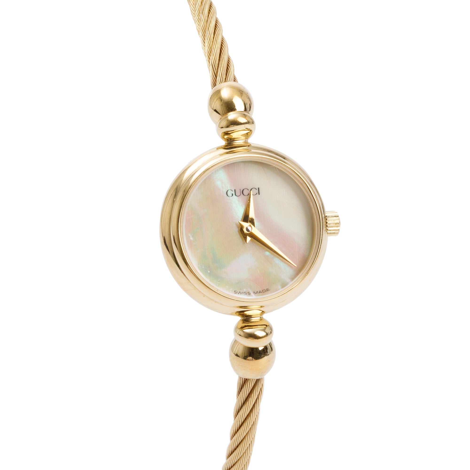 Gucci Gold-Plated Stainless Steel 2700 Series 20 MM Watch