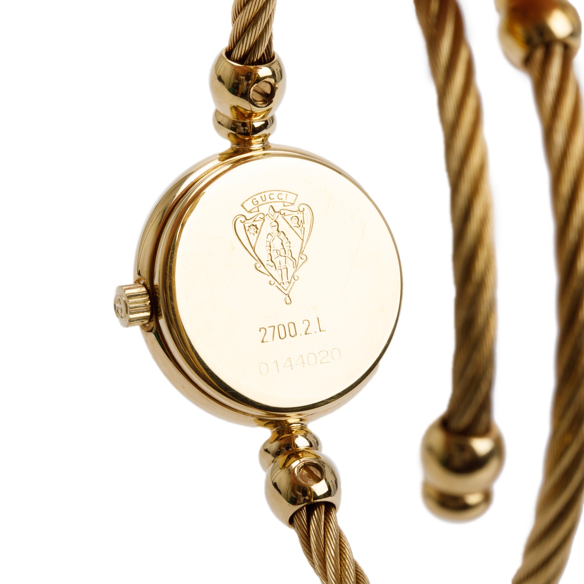 Gucci Gold-Plated Stainless Steel 2700 Series 20 MM Watch