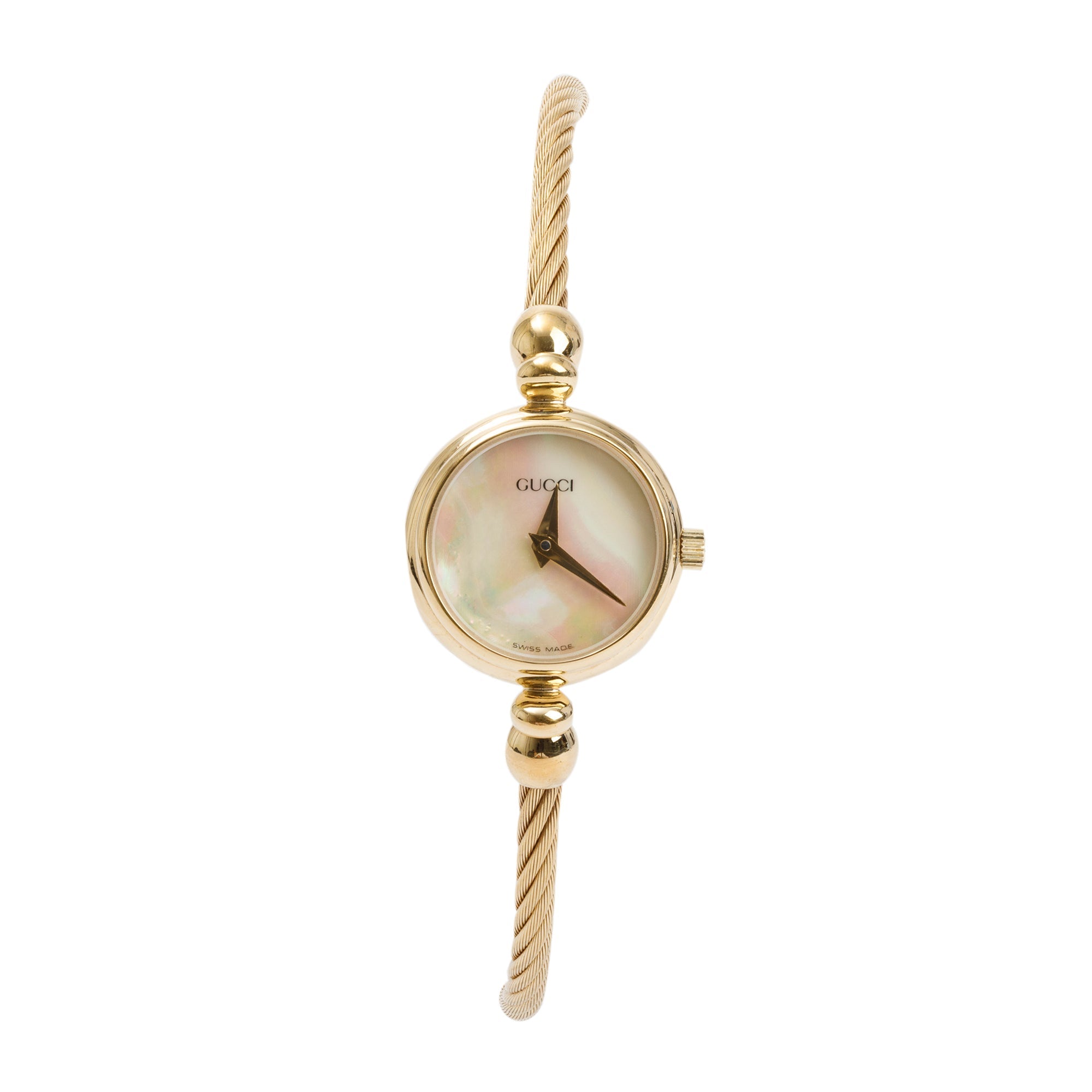Gucci Gold-Plated Stainless Steel 2700 Series 20 MM Watch