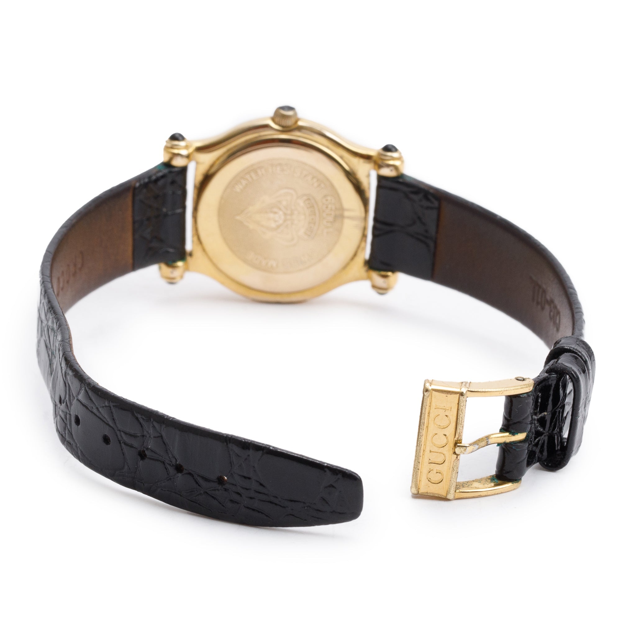 Gucci Gold-Plated Stainless Steel 6500 Series Watch