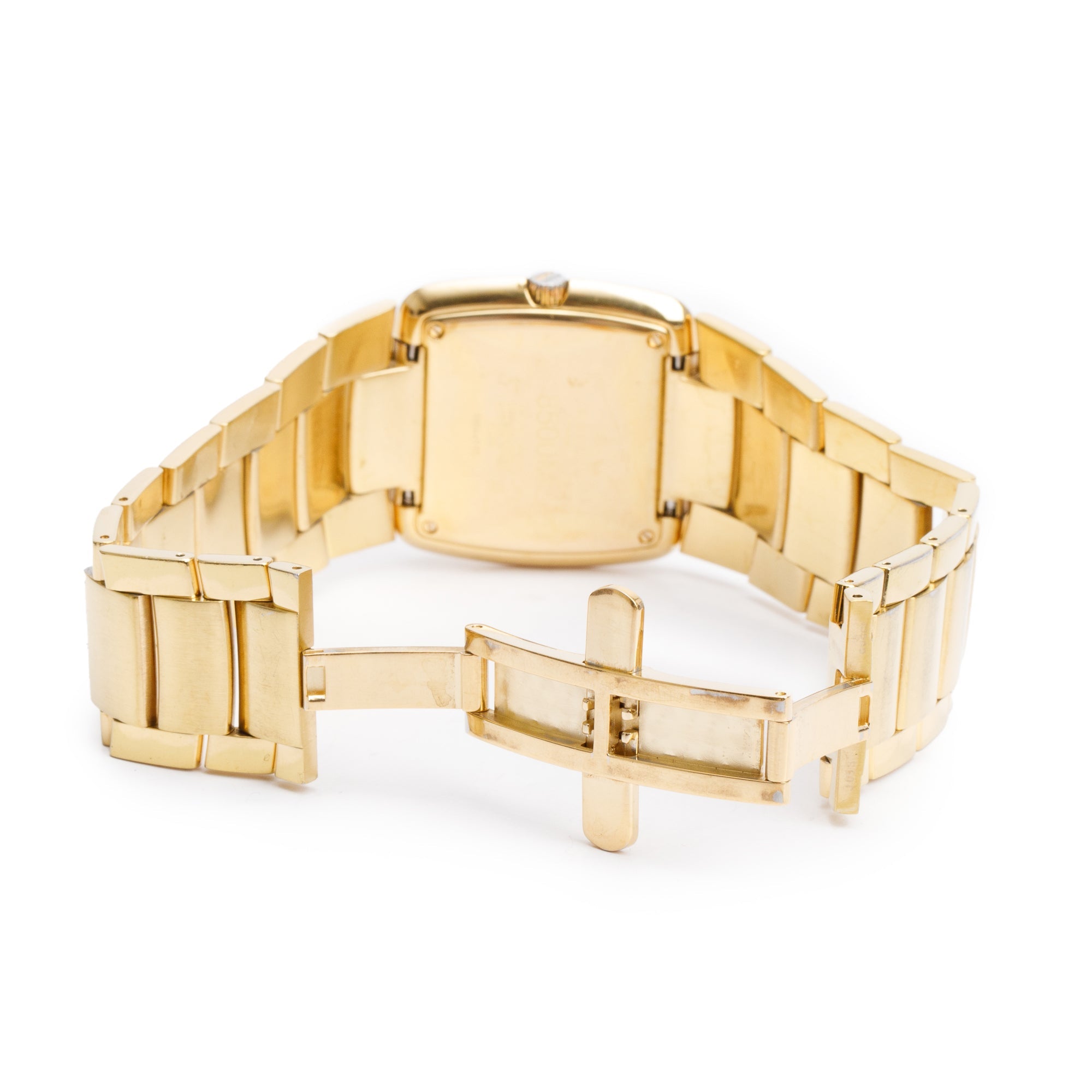 Gucci Gold-Plated Stainless Steel 8500 Series 34 MM Watch w/ Box