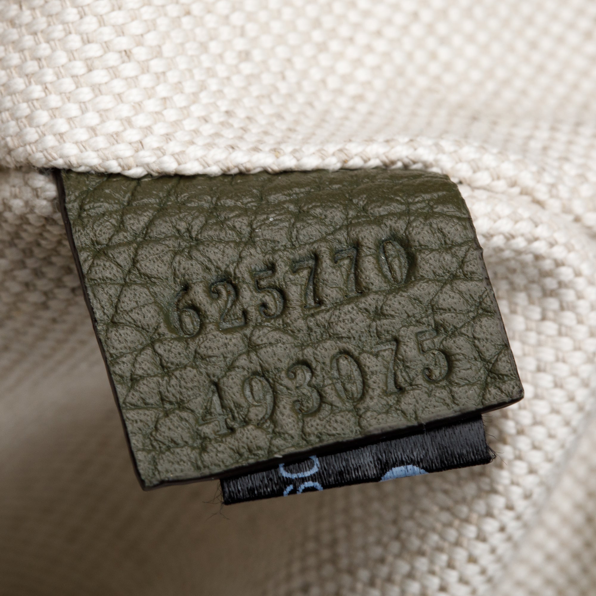 Gucci Green Jumbo GG Calfskin Leather Backpack