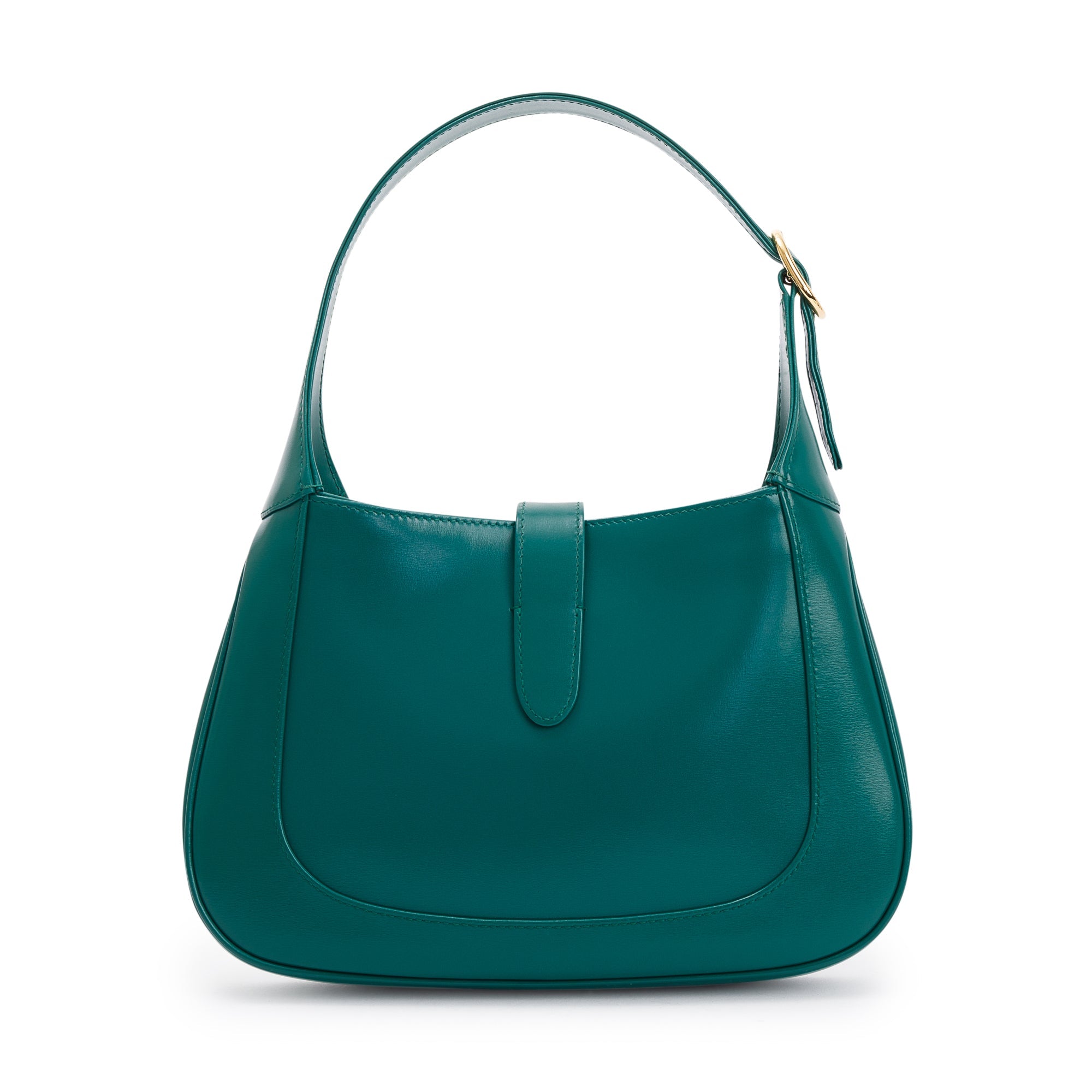 Gucci Green Leather Jackie 1961 Small Shoulder Bag w/ Box