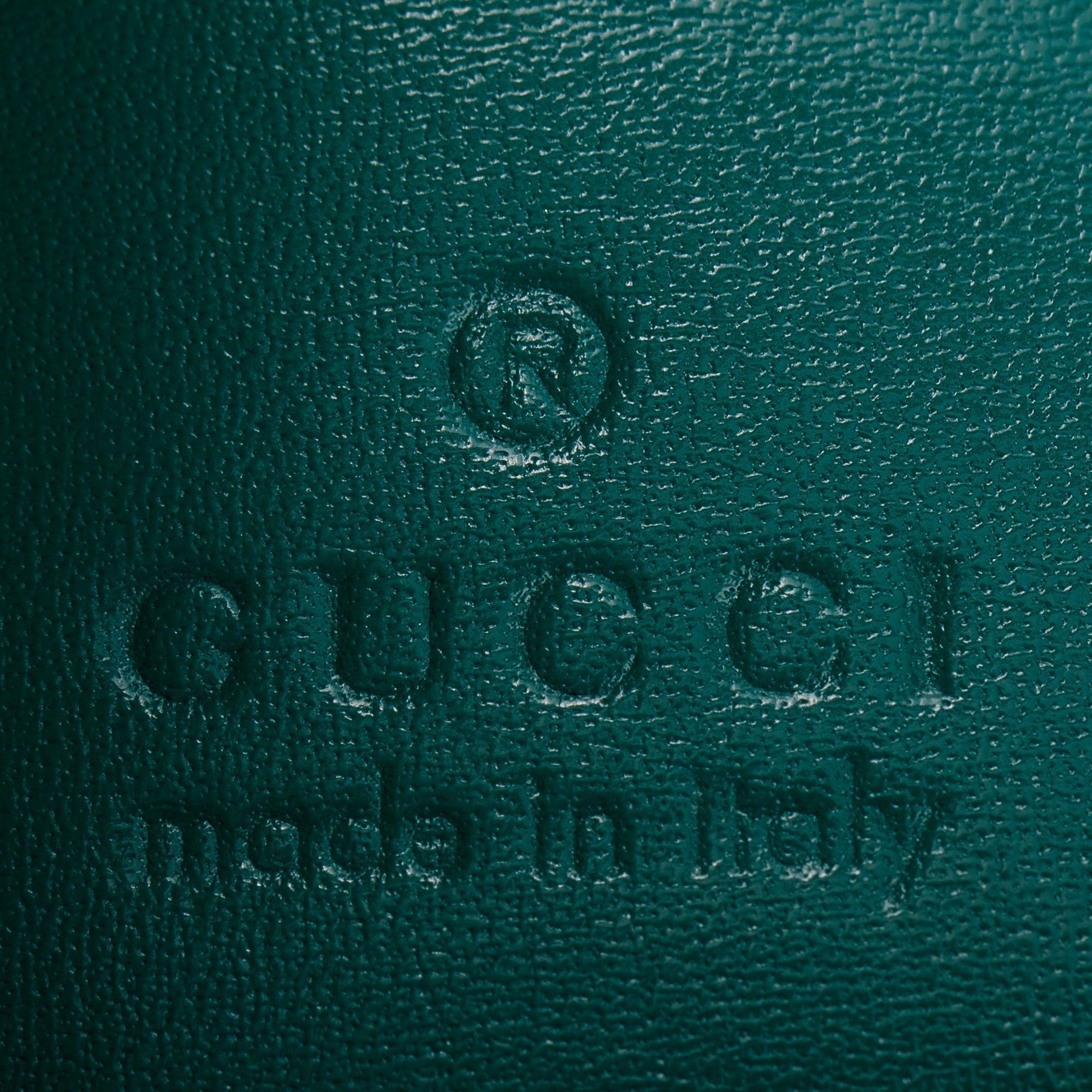 Gucci Green Leather Jackie 1961 Small Shoulder Bag w/ Box