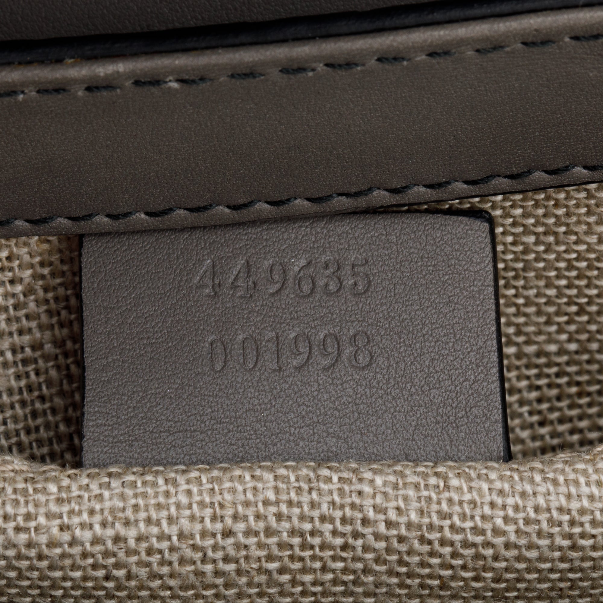 Gucci Grey Microguccissima Leather Medium Emily Chain Shoulder Bag