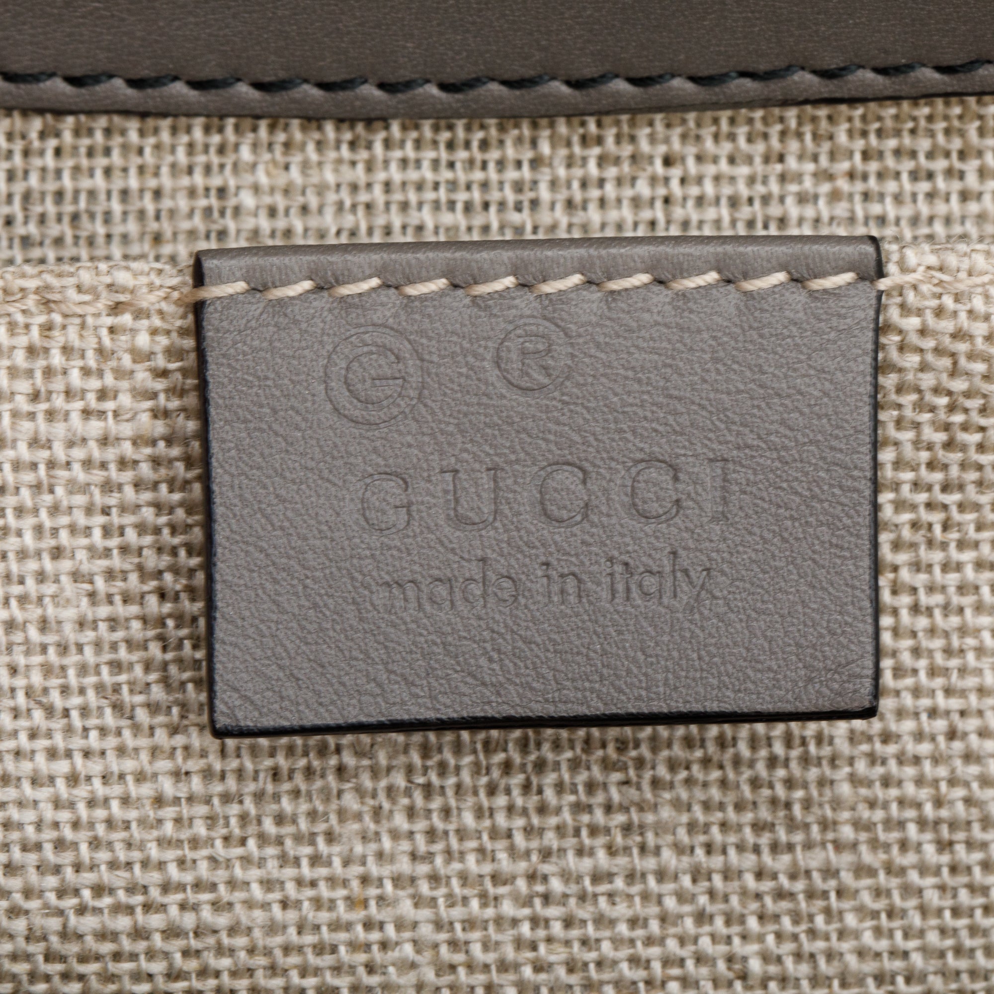 Gucci Grey Microguccissima Leather Medium Emily Chain Shoulder Bag