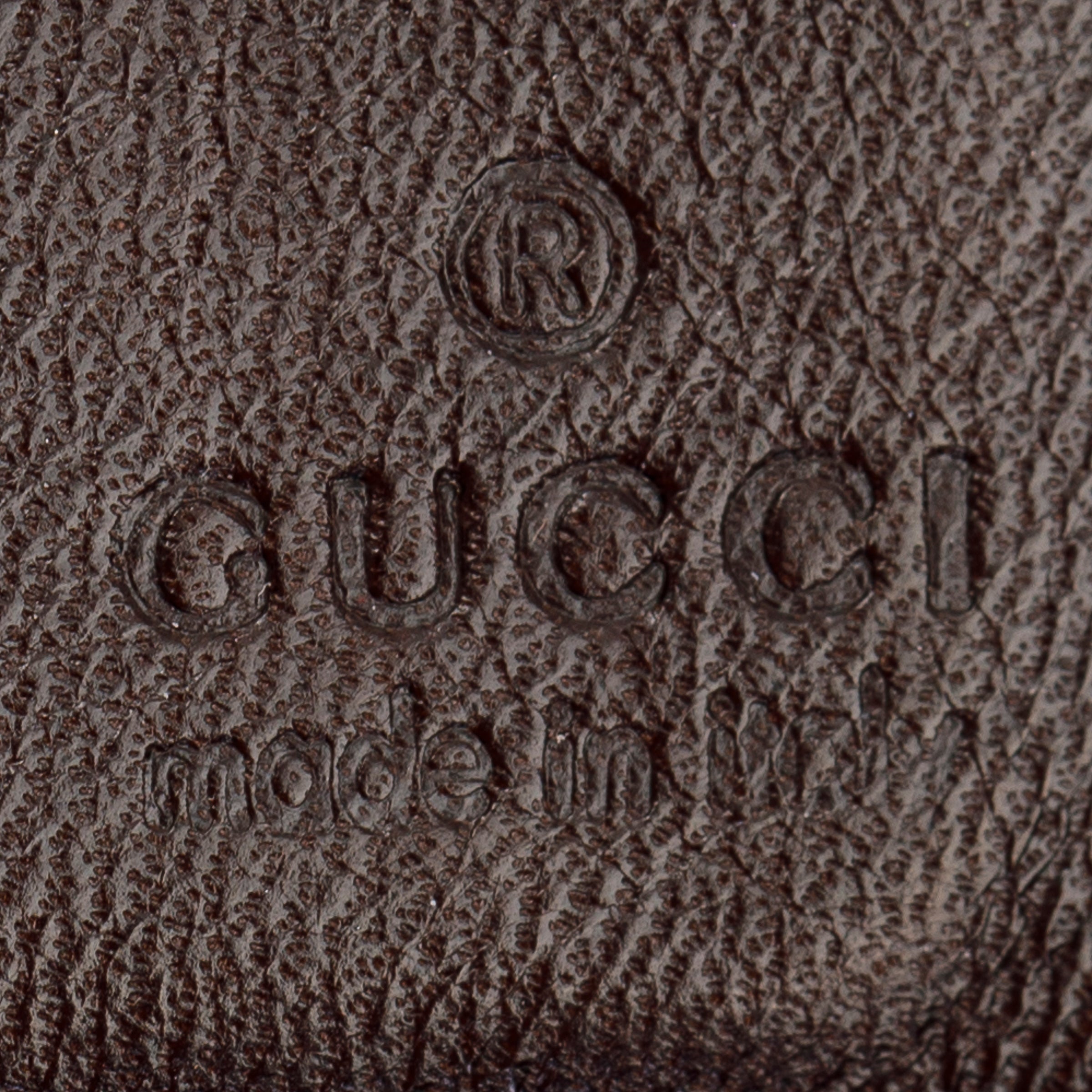 Gucci Horsebit Canvas Bamboo D Ring Continental Wallet