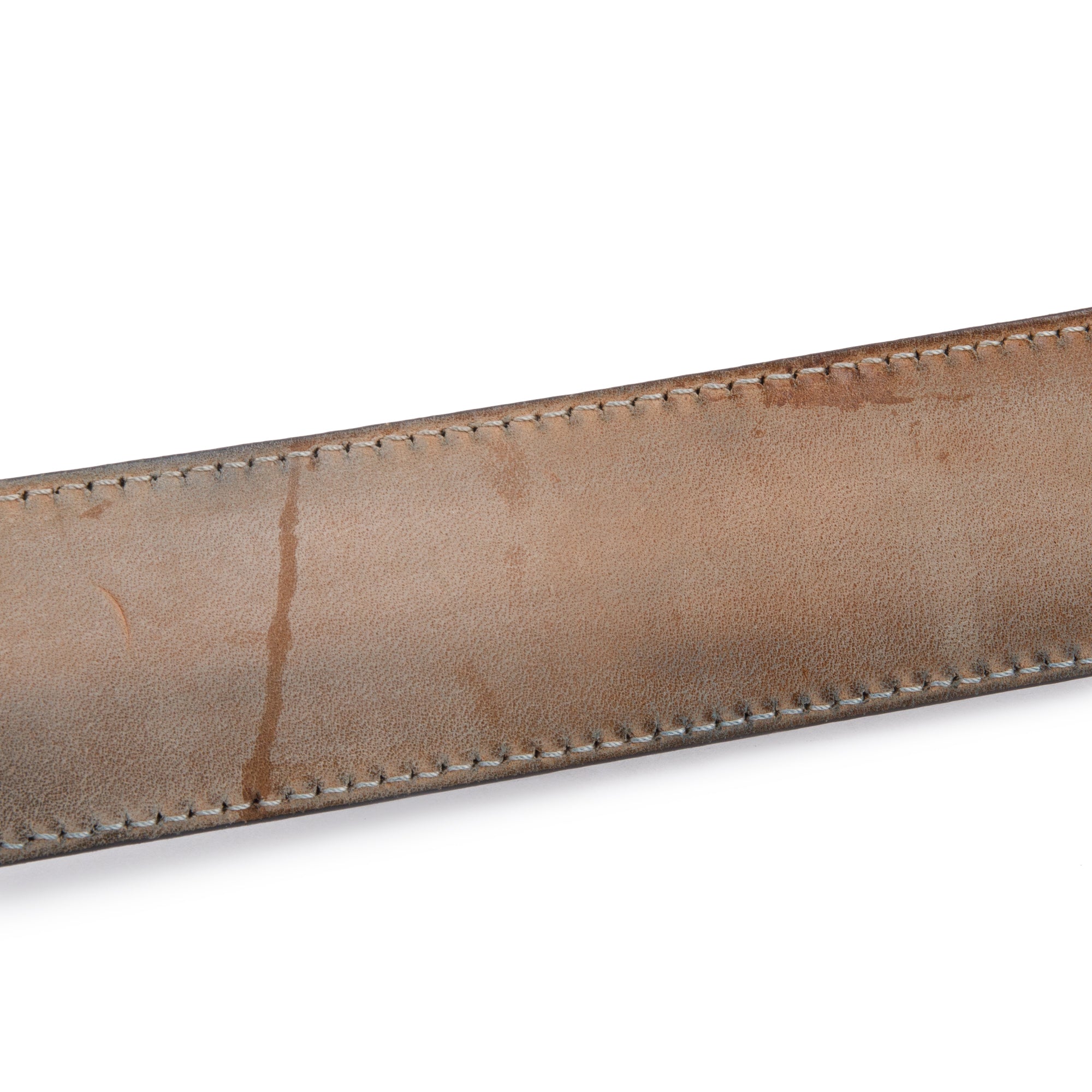 Gucci Hysteria Crest Buckle Black Leather Belt 90 36