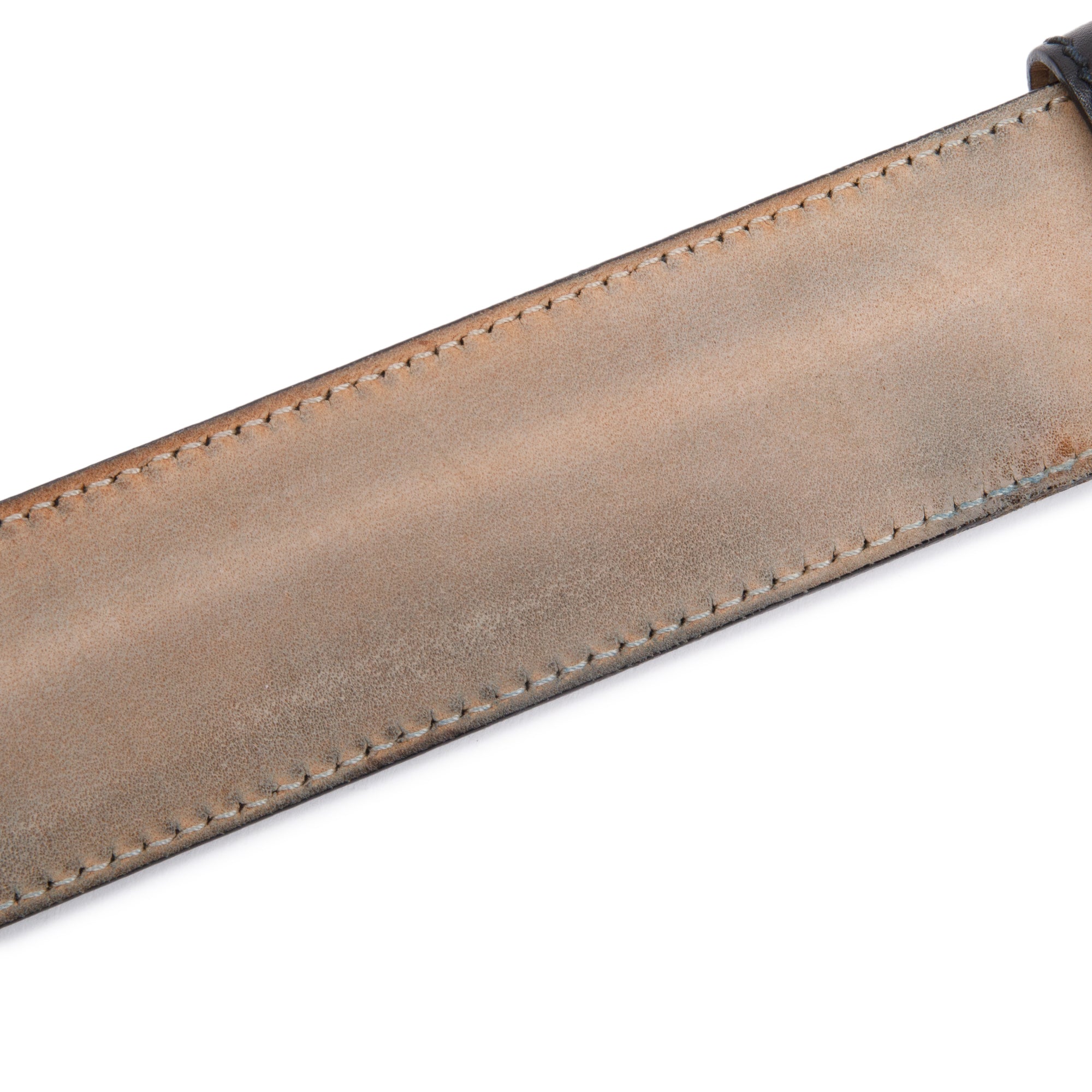 Gucci Hysteria Crest Buckle Black Leather Belt 90 36