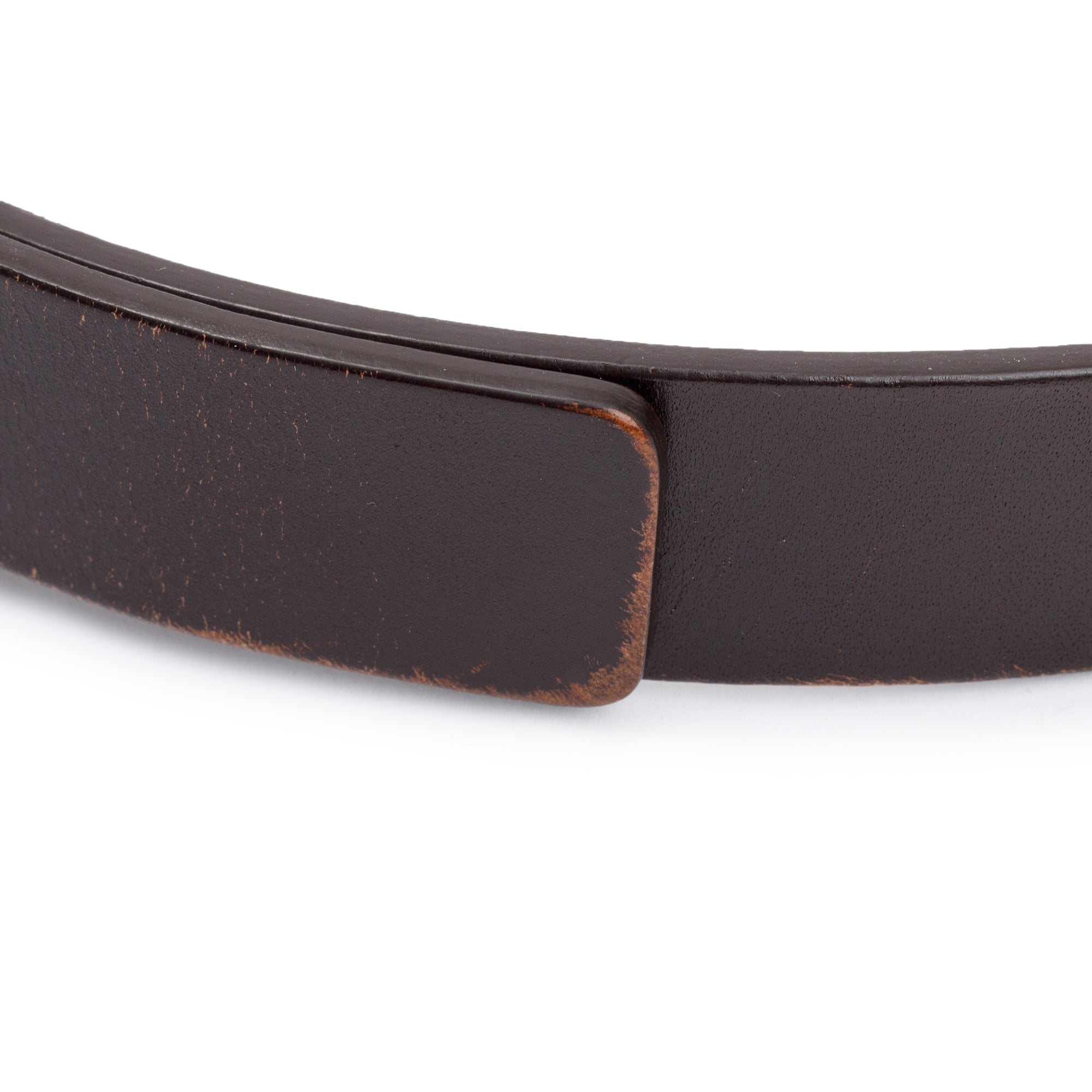 Gucci Interlocking G Buckle Brown Leather Belt, 90 36